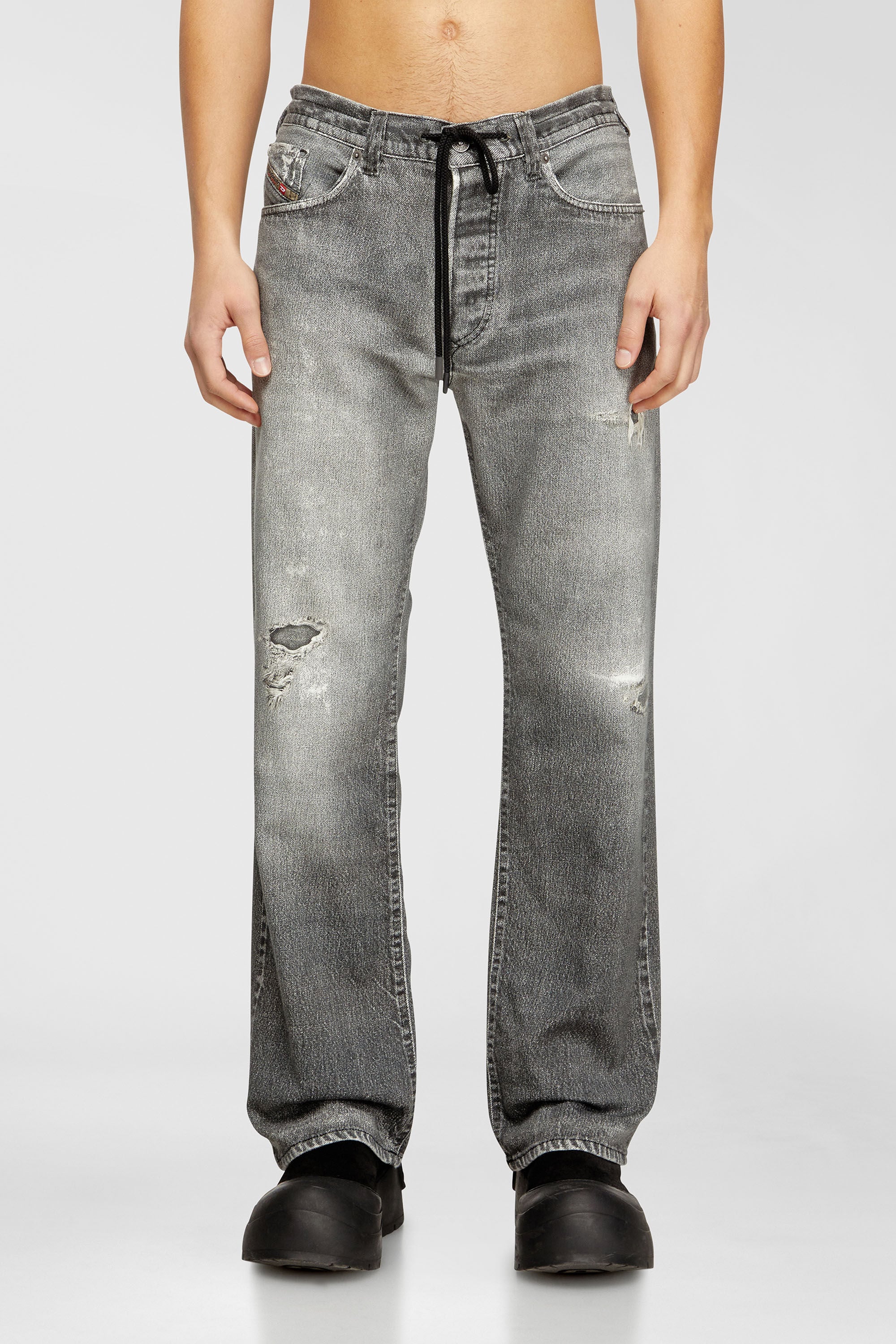 Diesel - Man's Relaxed 2080 D-Reel Joggjeans&reg; 068US, Grey - 2