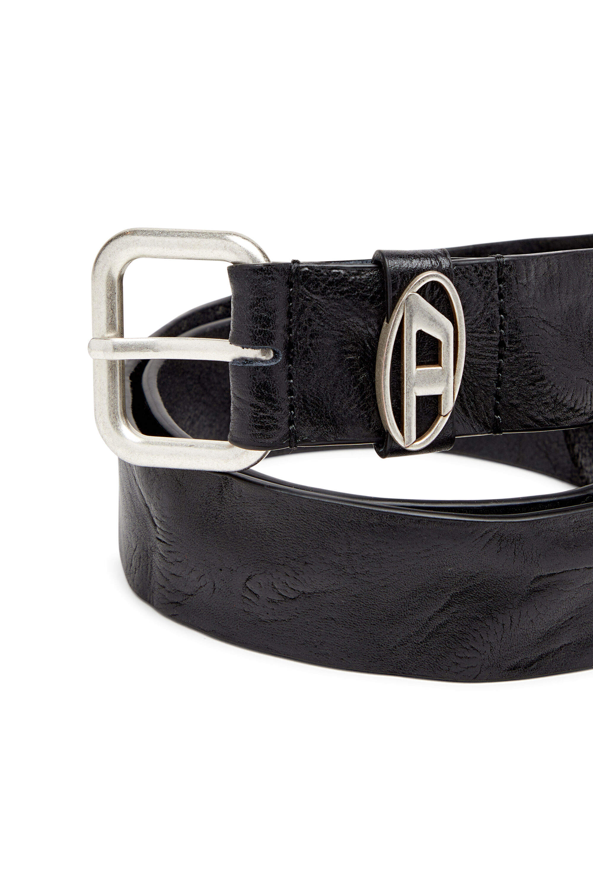 DIESEL BELT B-1dr Oval D Loop ディーゼル　ベルト DIESEL ディーゼル ベルト/OVAL D LOGO B-1DR BELT メンズ | メンズ
