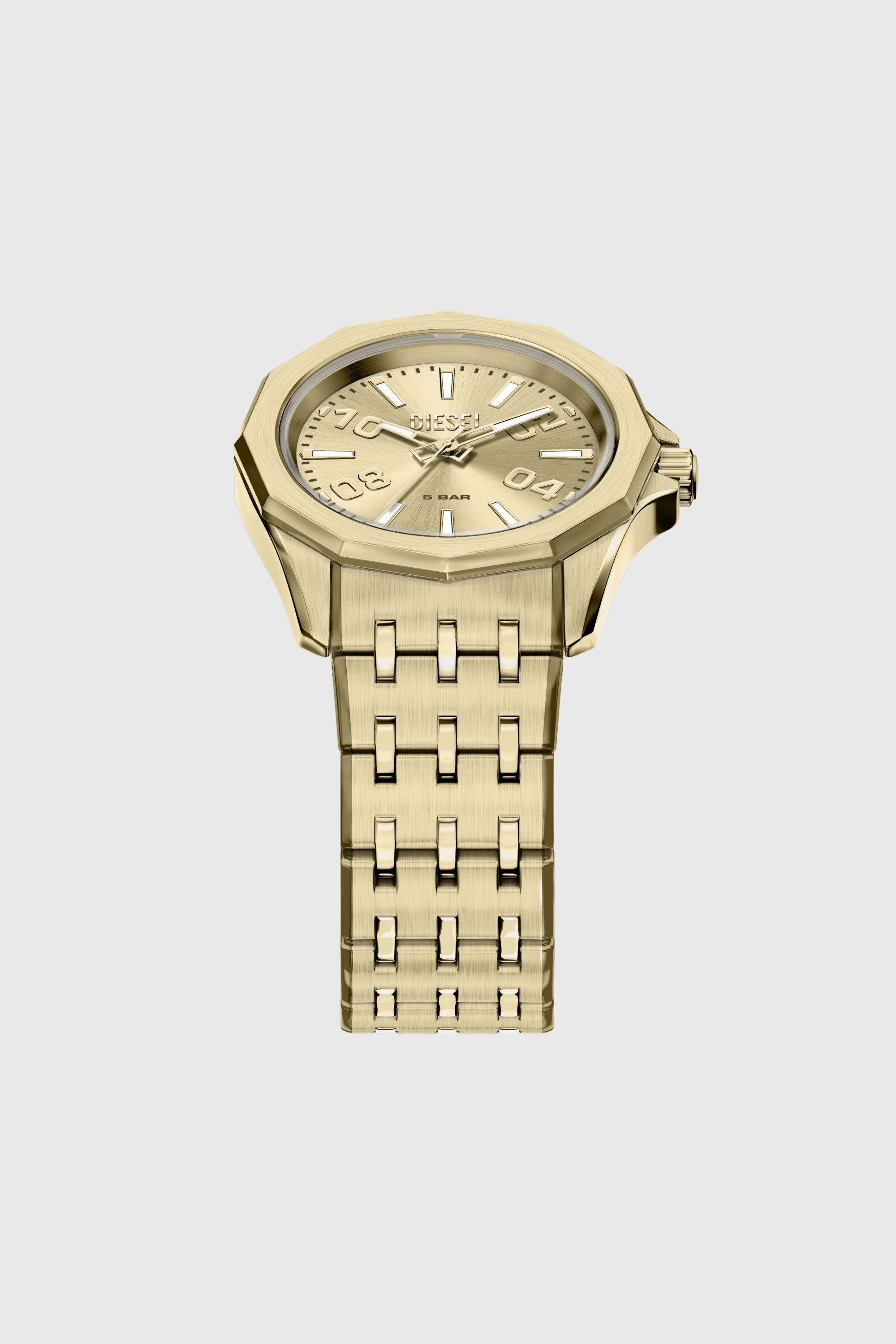 Diesel - DZ2239 WATCH, Man's Stinger gold-tone stainless steel watch in Gold - 4