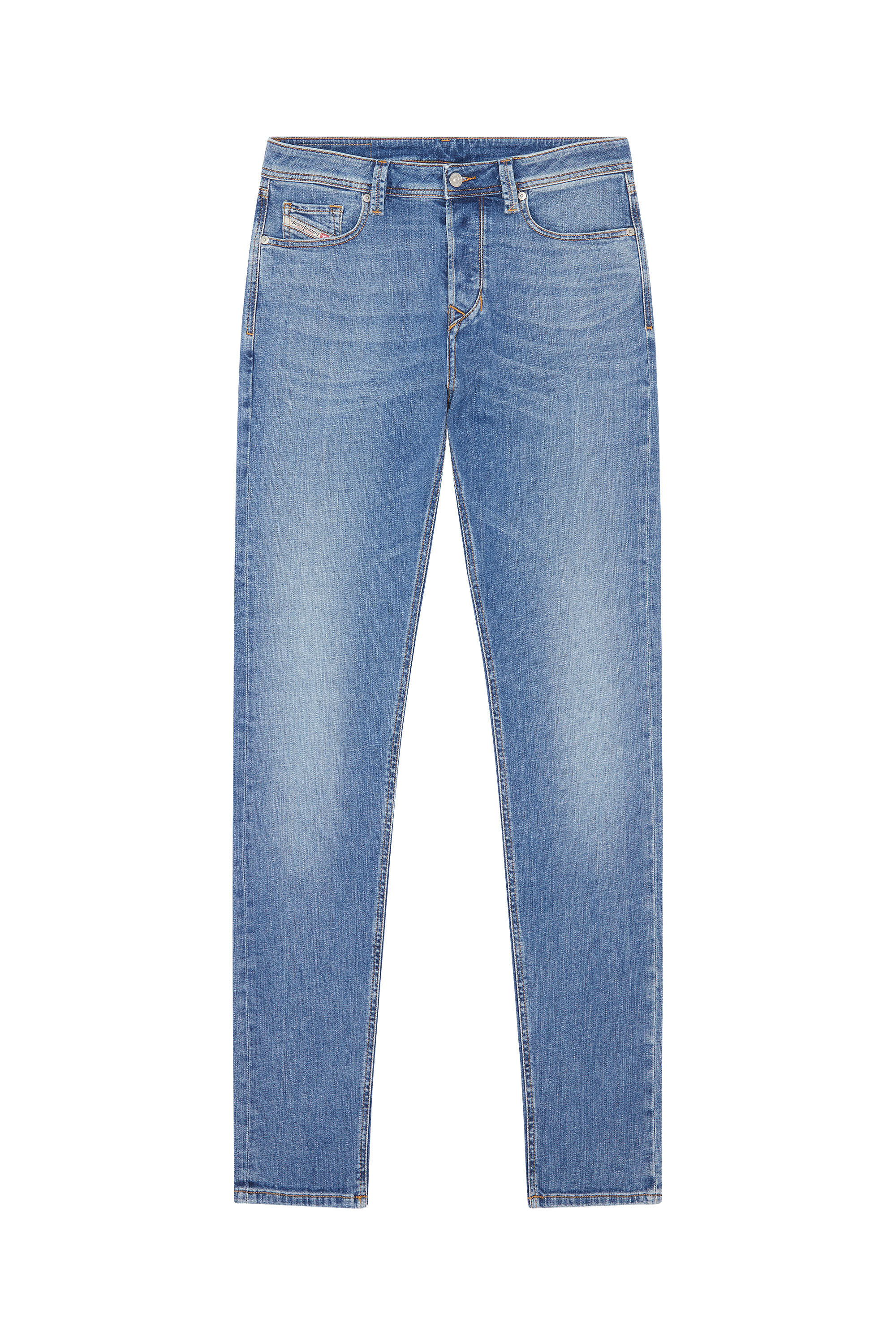 Diesel - Larkee-Beex 009ZR Tapered Jeans, Medium blue - Image 2