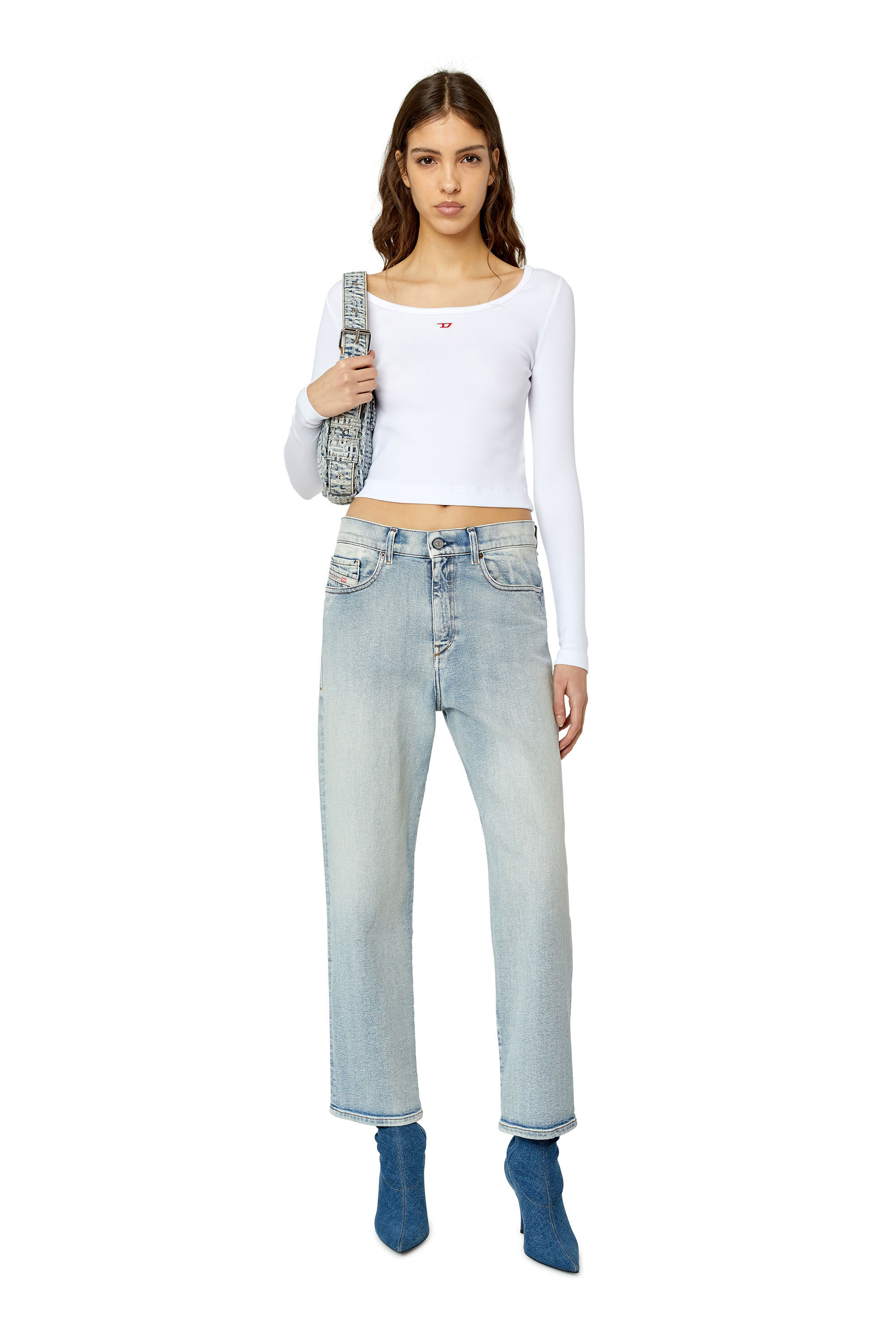 Diesel - Boyfriend Jeans 2016 D-Air 9C08L, Light Blue - Image 1