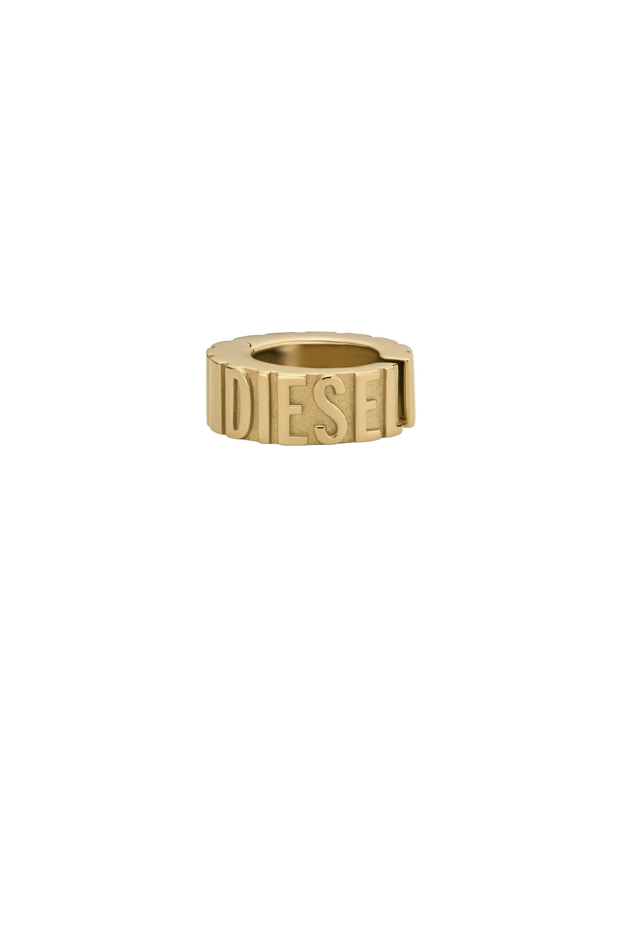 Women's Gold-Tone Stainless Steel Cuff Earring | Oro | Diesel
