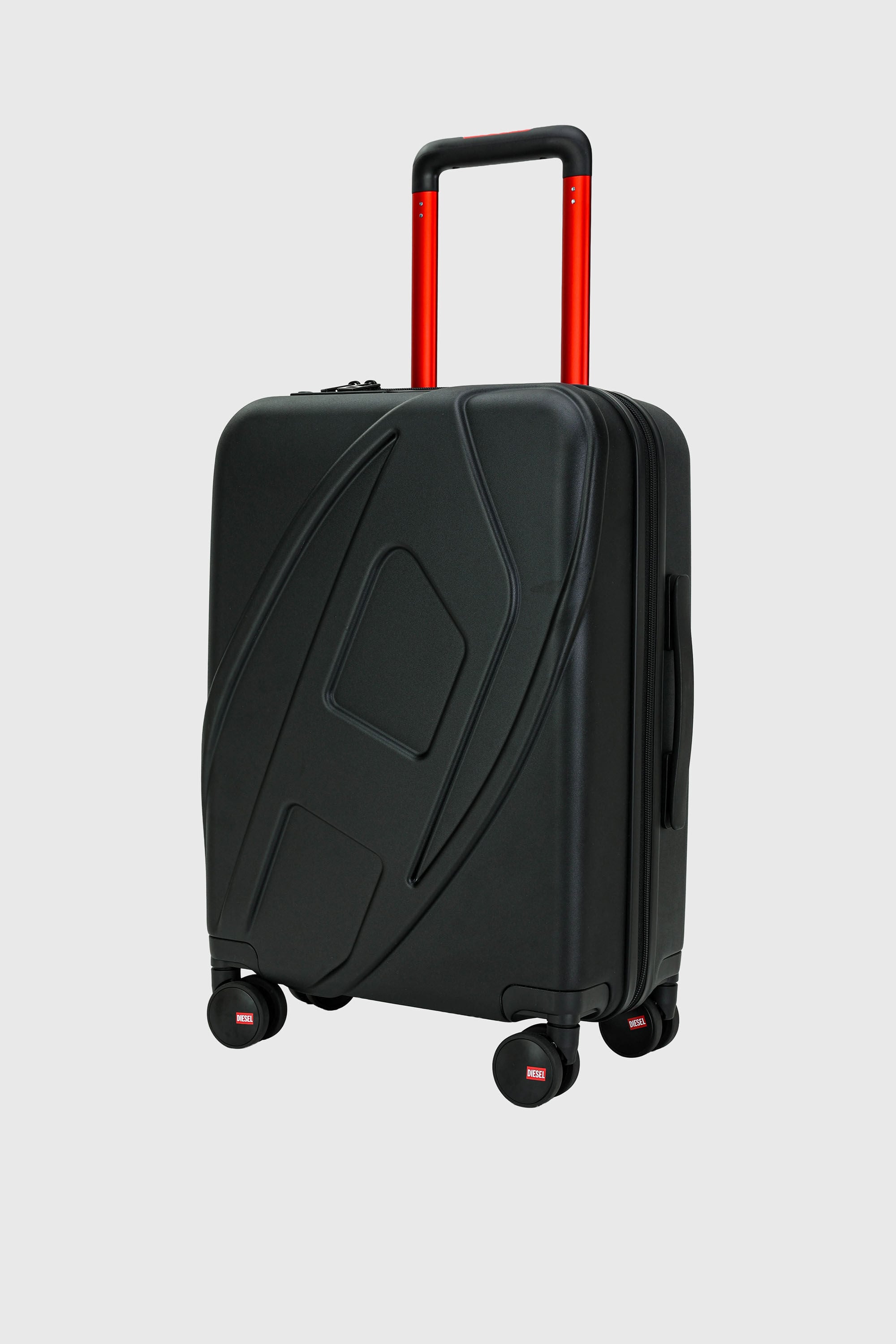 Diesel - LU0043 HARD LUGGAGE - DSL012, Unisex's Oval D suitcase size S in Black - 5