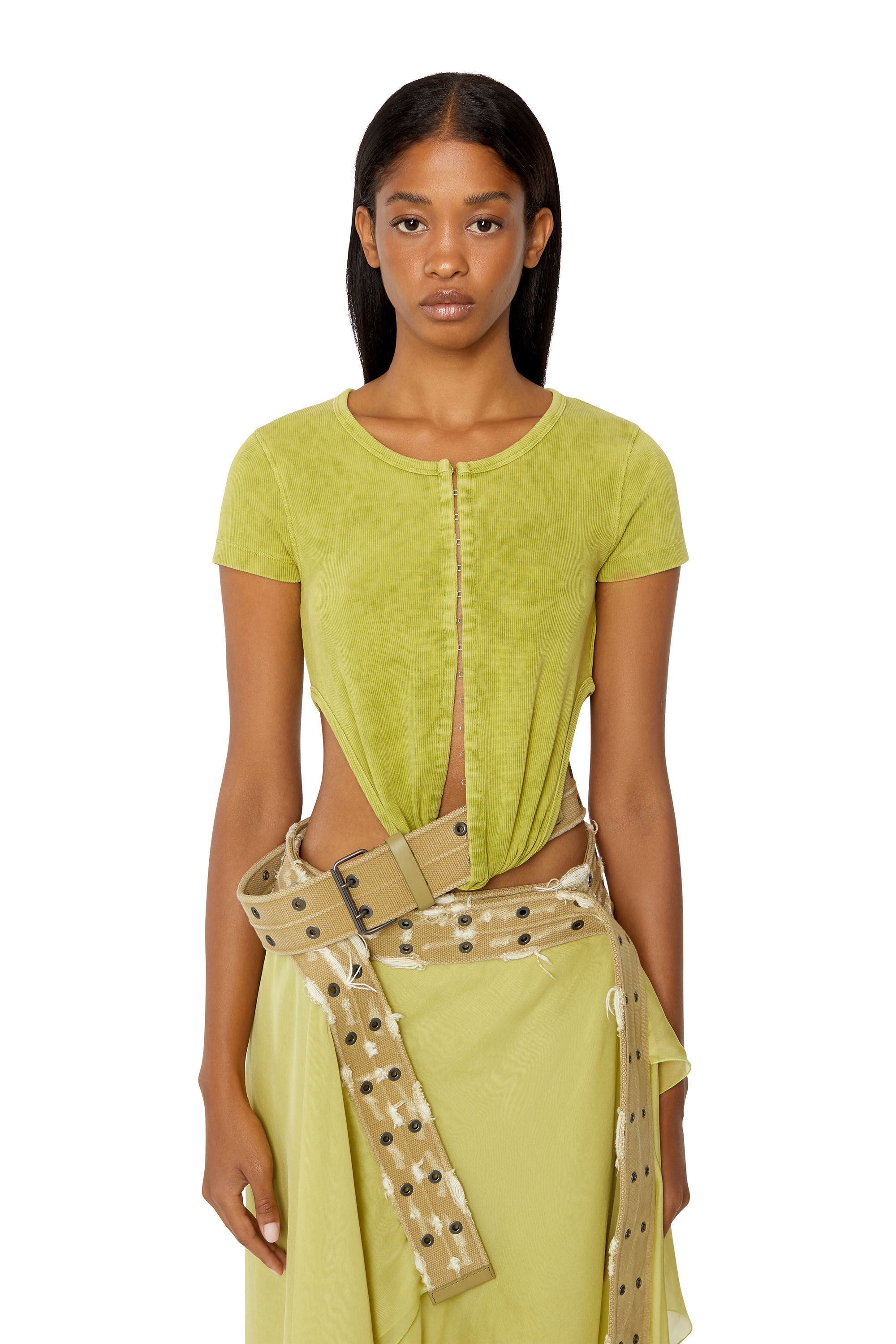 Diesel - T-HOLDHOOK, Green - Image 3