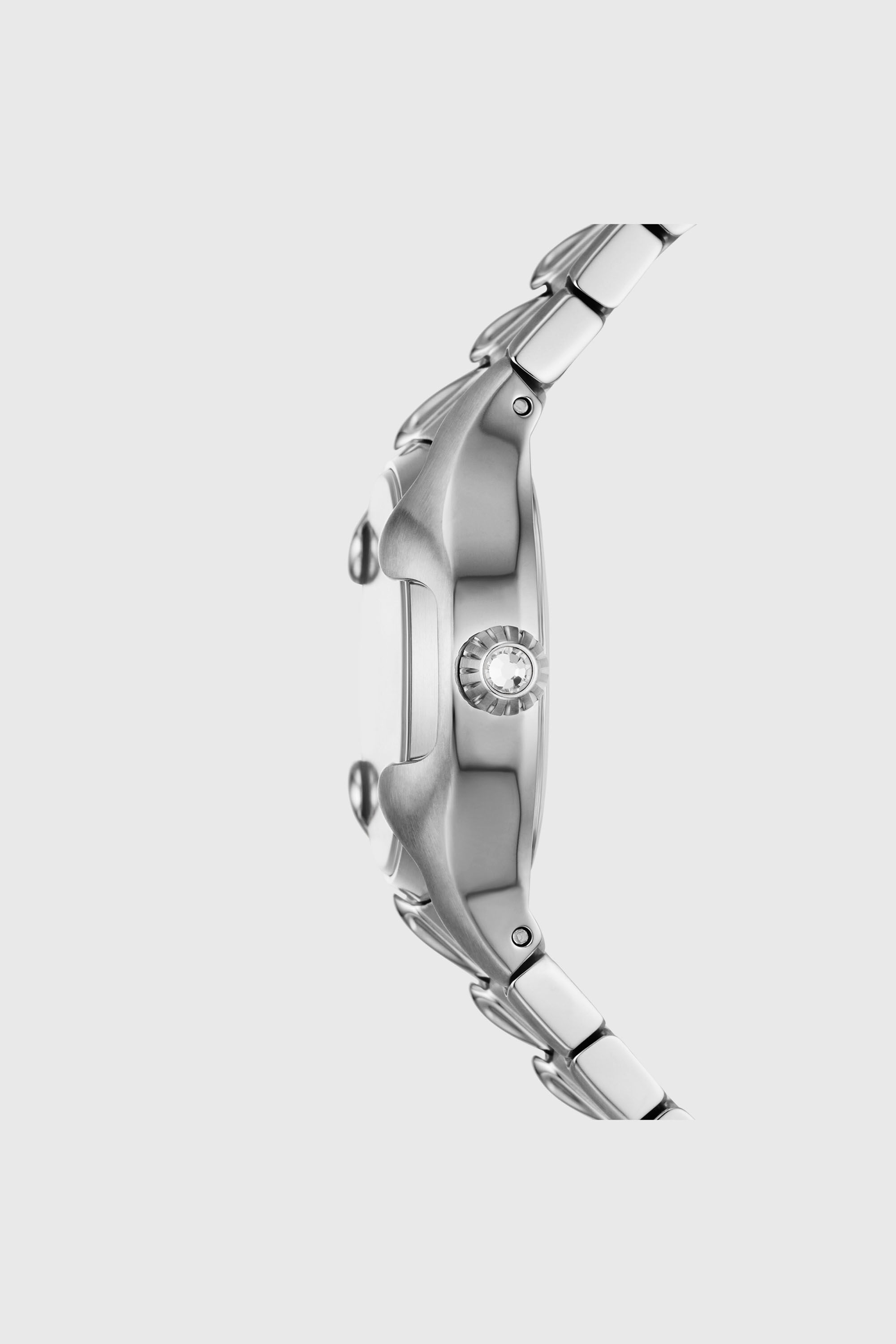 Diesel - DZ5605, Woman's Vert three-hand stainless steel watch in Silver - 3
