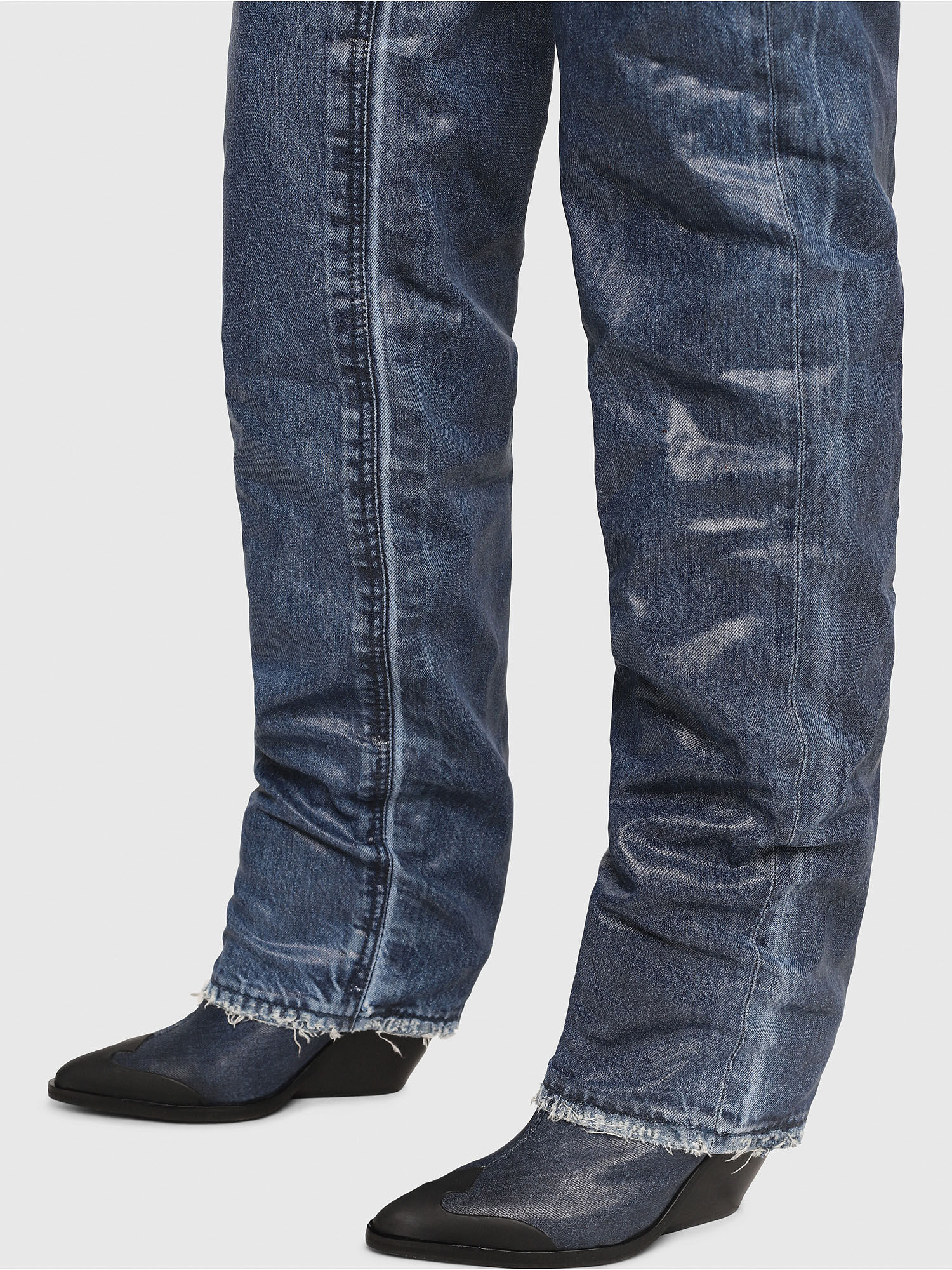 diesel denim boots