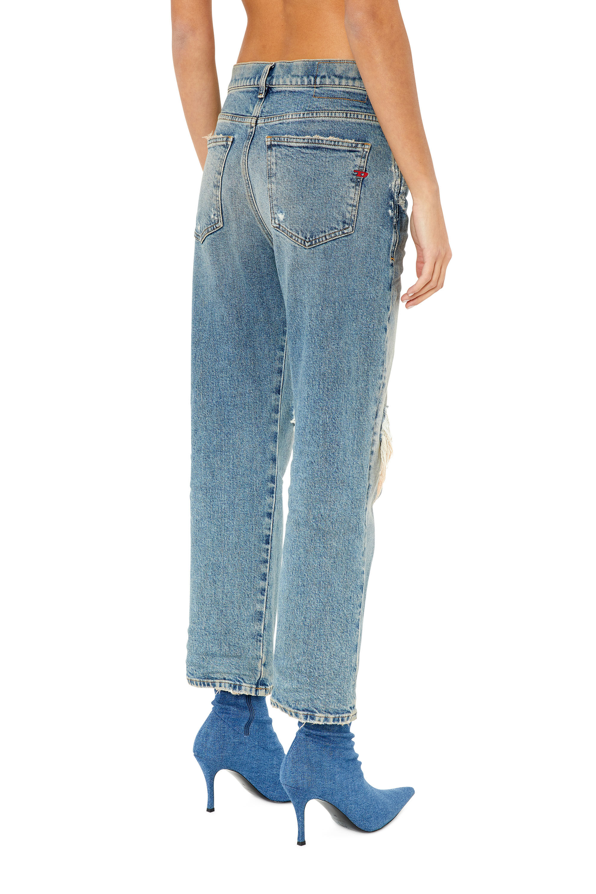 Diesel - Boyfriend Jeans 2016 D-Air 007M8, Medium blue - Image 4