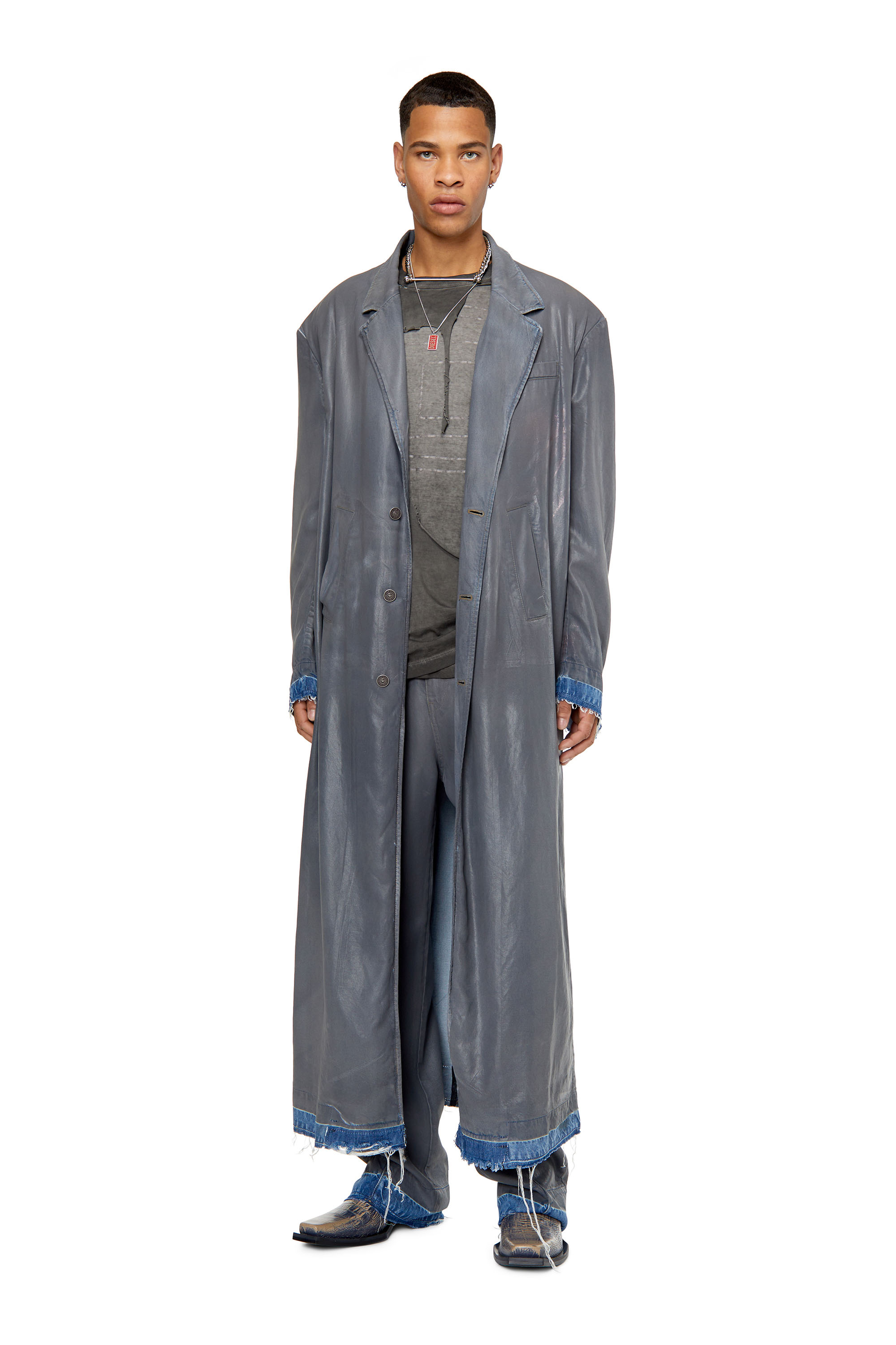 Diesel - T-ASHY, Dark grey - Image 2