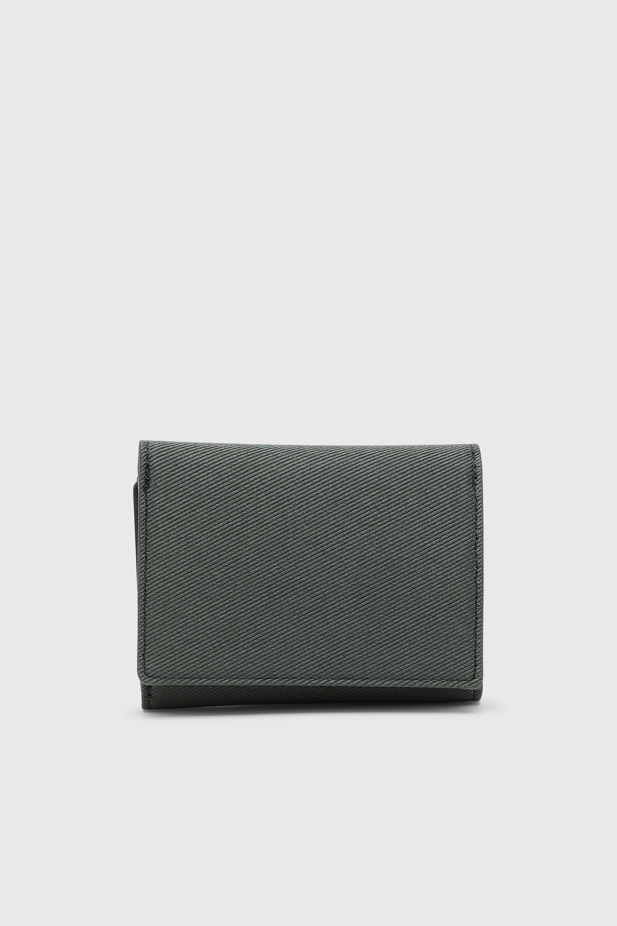 Diesel - D-PACK TRI FOLD COIN 3D, Man's Coin case with embossed patch in Green - 2