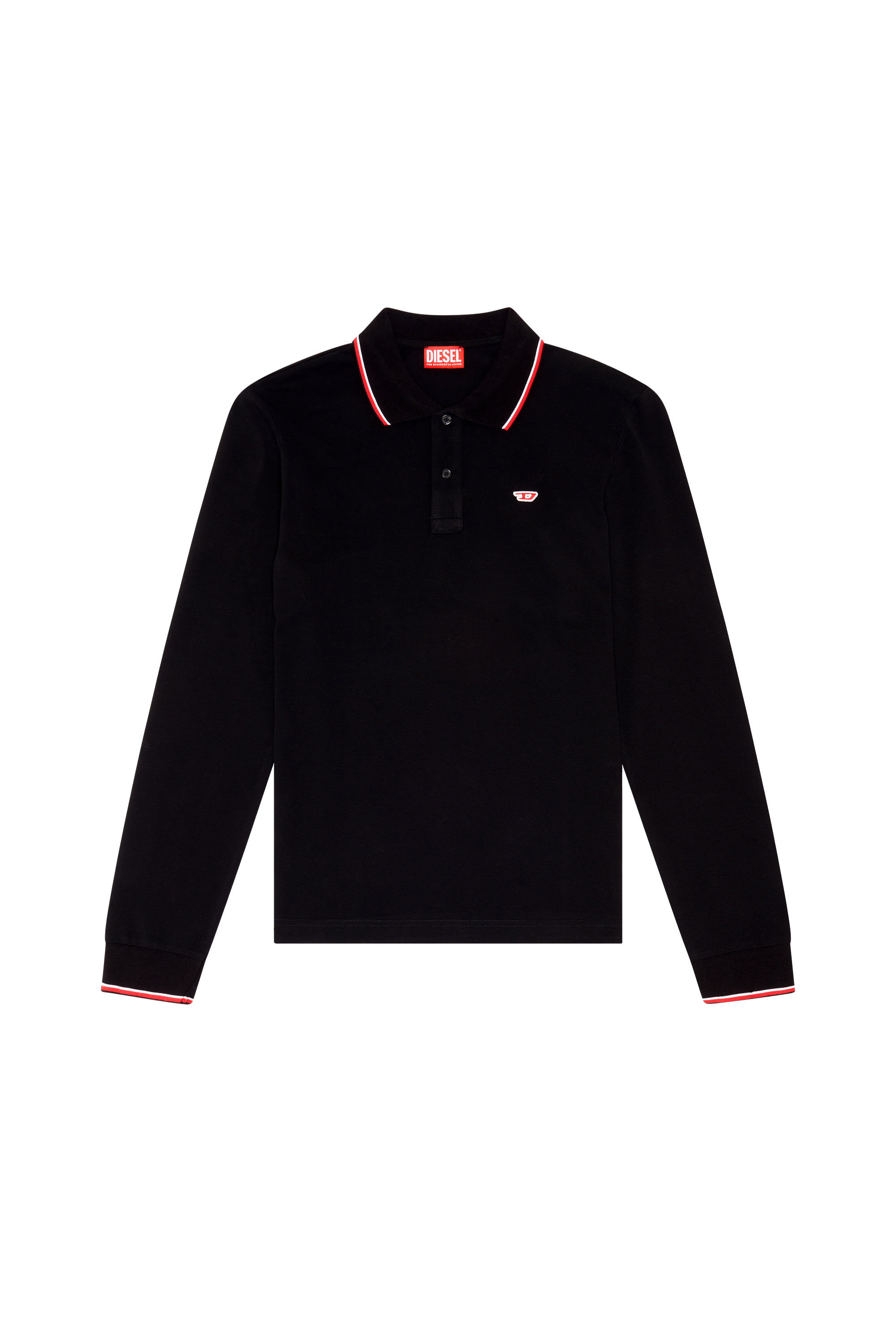 Diesel - T-SMITH-LS-D, Black - Image 3