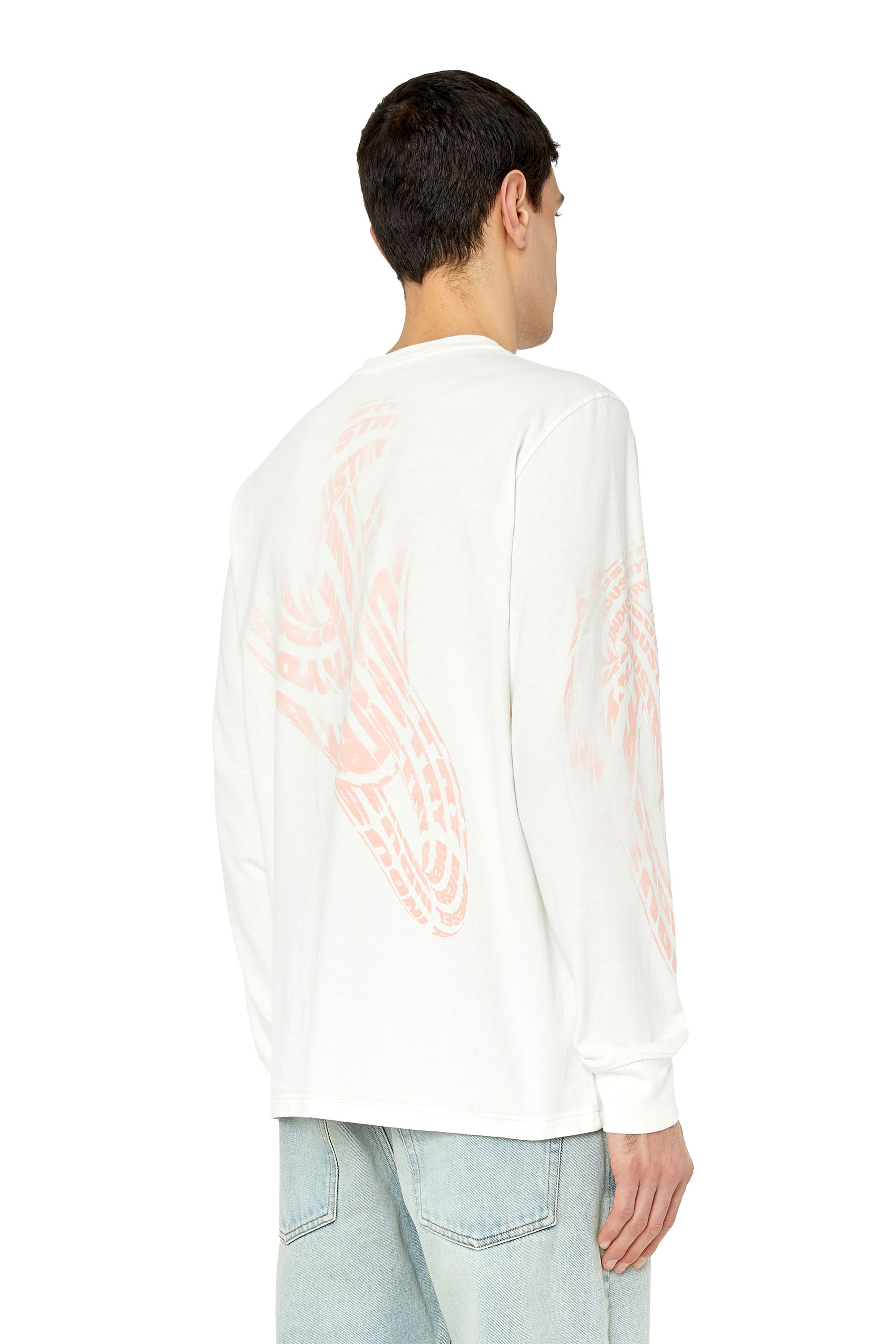 Diesel - T-JUST-LS-G1, White - Image 2