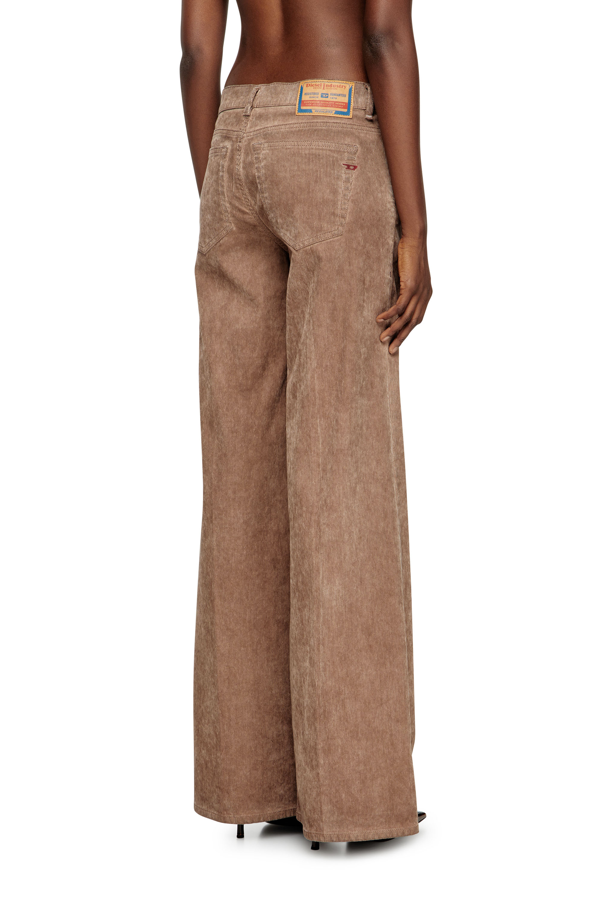 Flare Jeans 1978 D-Akemi 068SD, Pink Diesel - Woman's Flare Jeans 1978 D-Akemi 068SD, Pink - 4