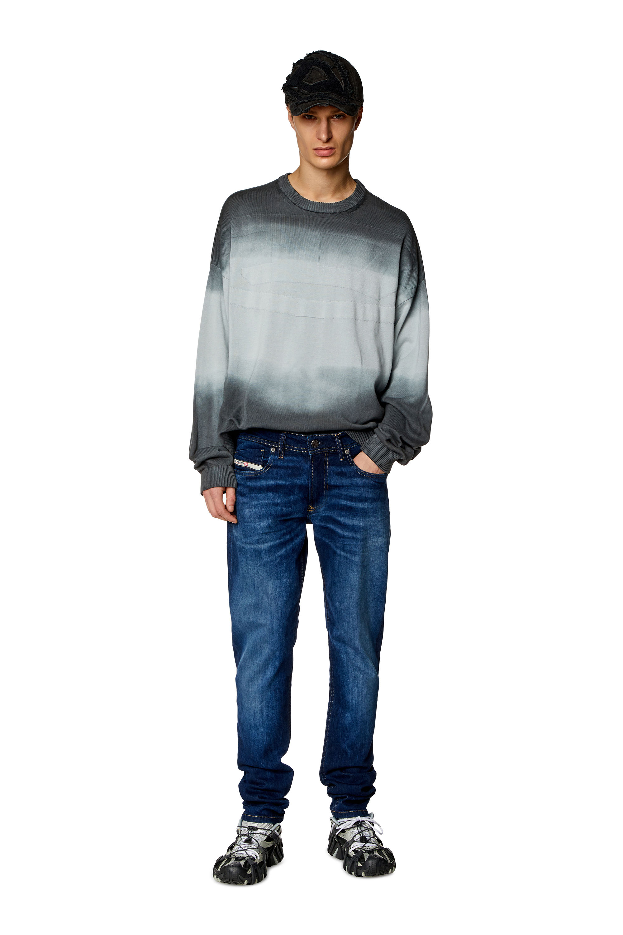 Diesel - Skinny Jeans 1979 Sleenker 0PFAV, Dark Blue - Image 4
