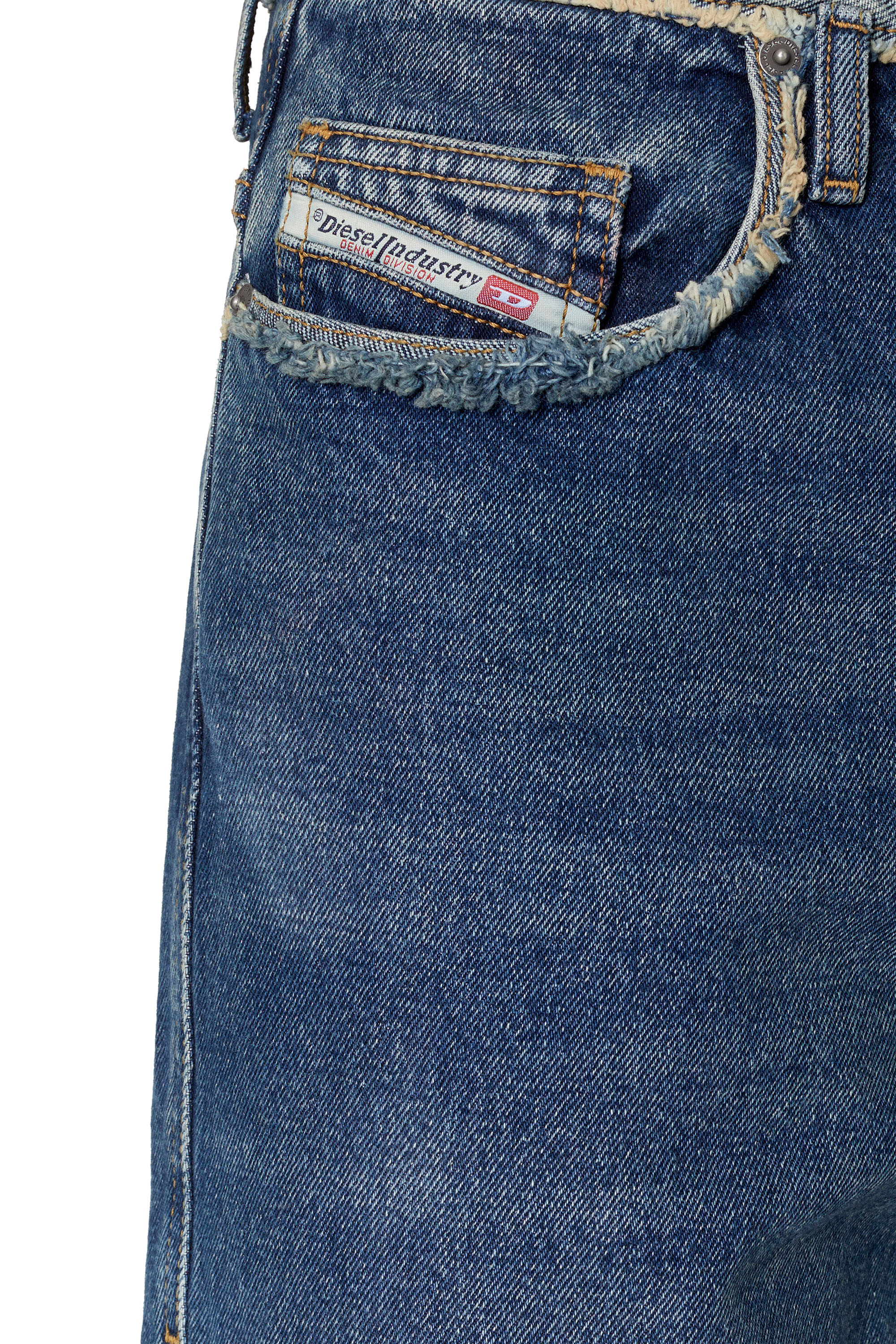 Diesel - D-Pend 007F2 Straight Jeans, Medium blue - Image 4