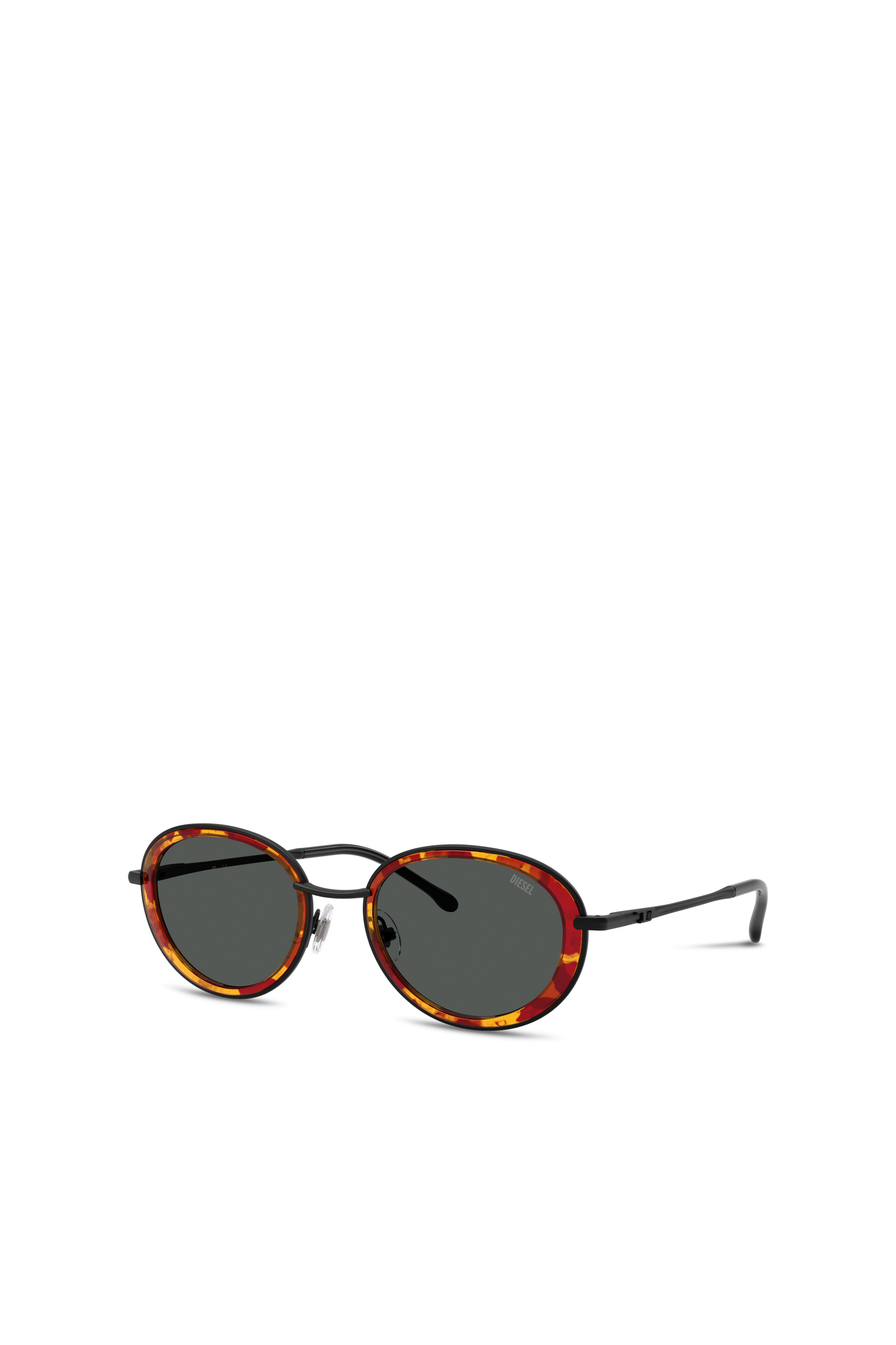 Diesel - 0DL1018, Unisex's Oval sunglasses in Black - 4