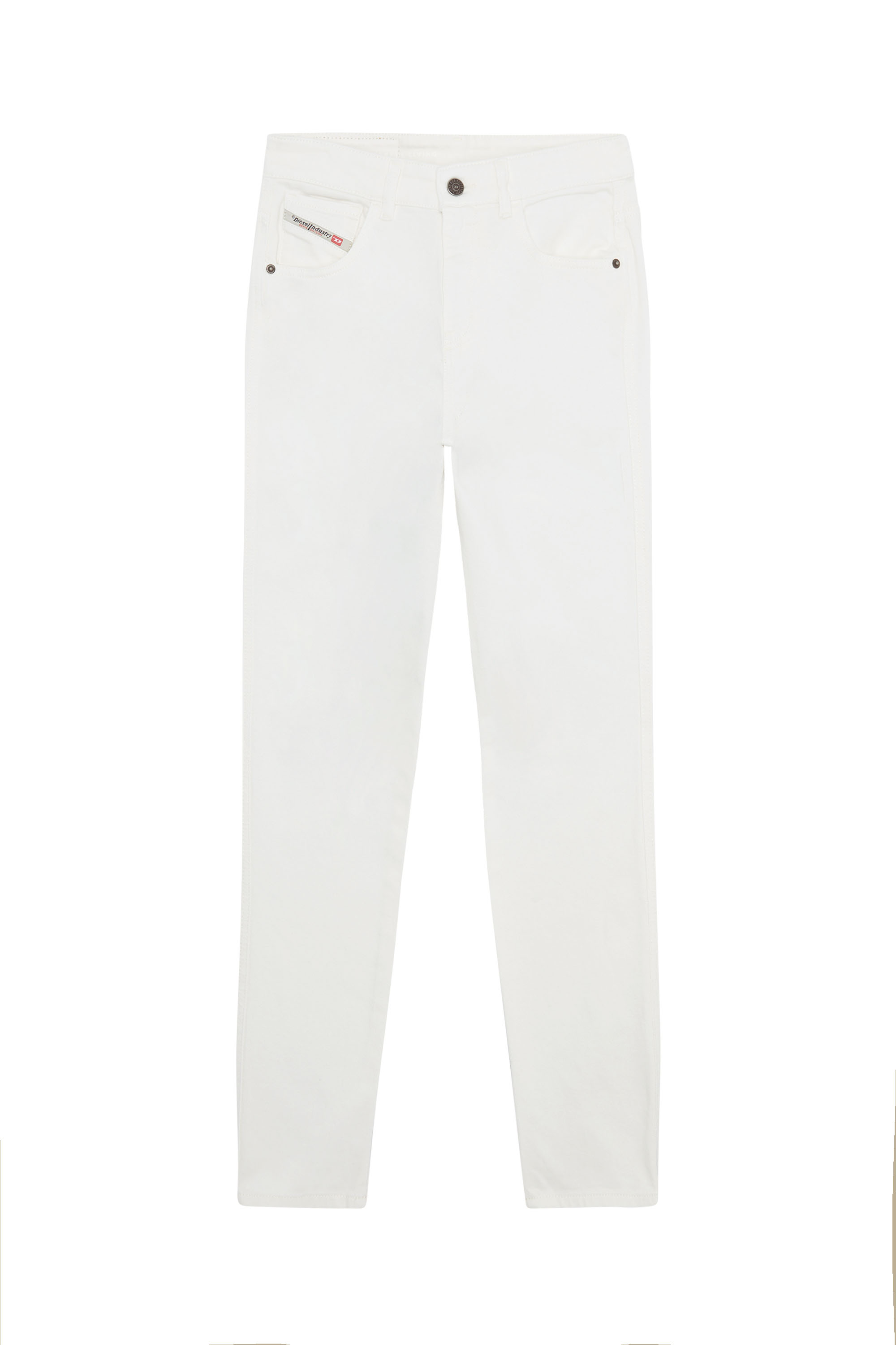 Diesel - 1994 09D63 Straight Jeans, White - Image 3