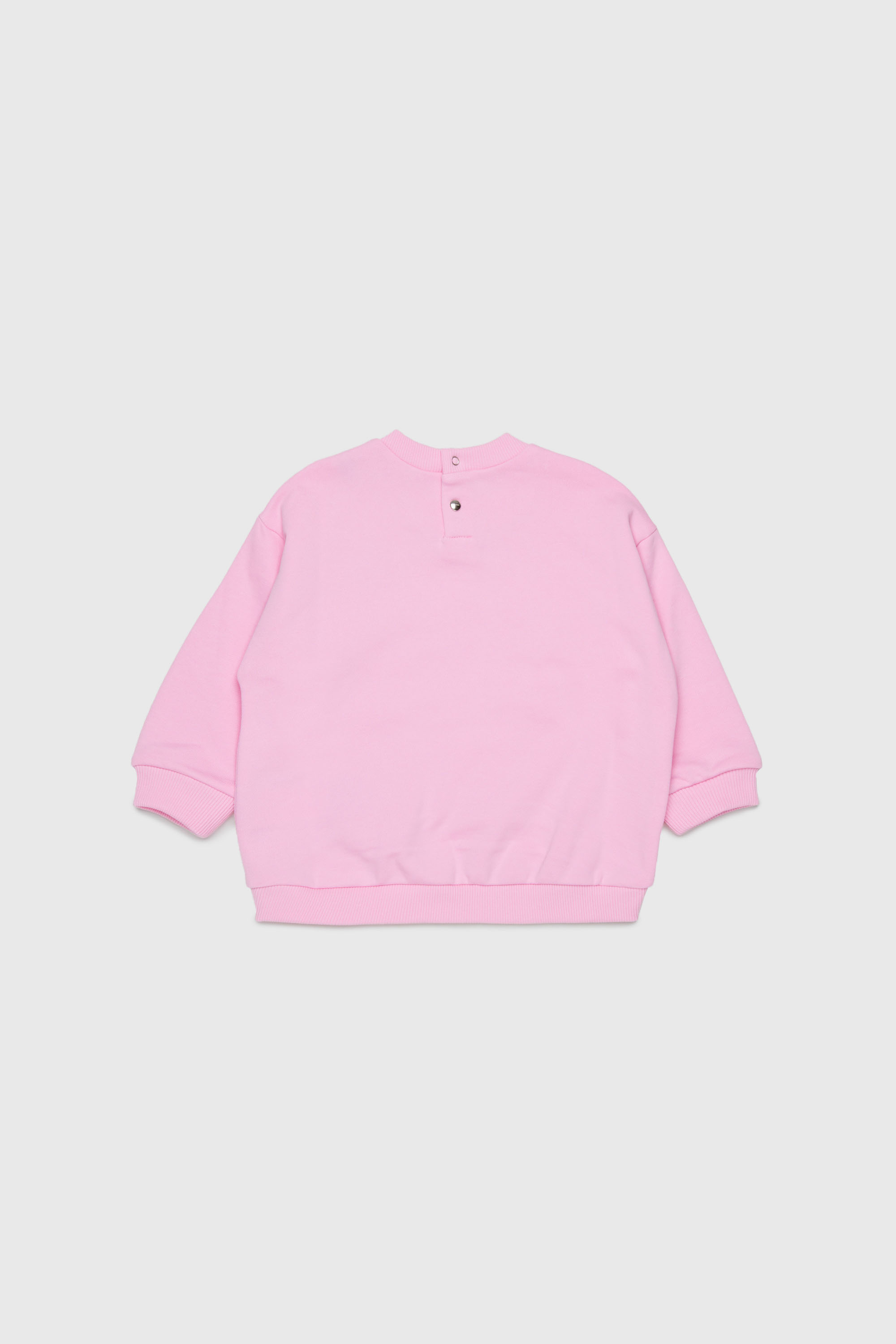 Diesel - SROSEB, Woman's Cotton sweatshirt with rose print in Pink - 2