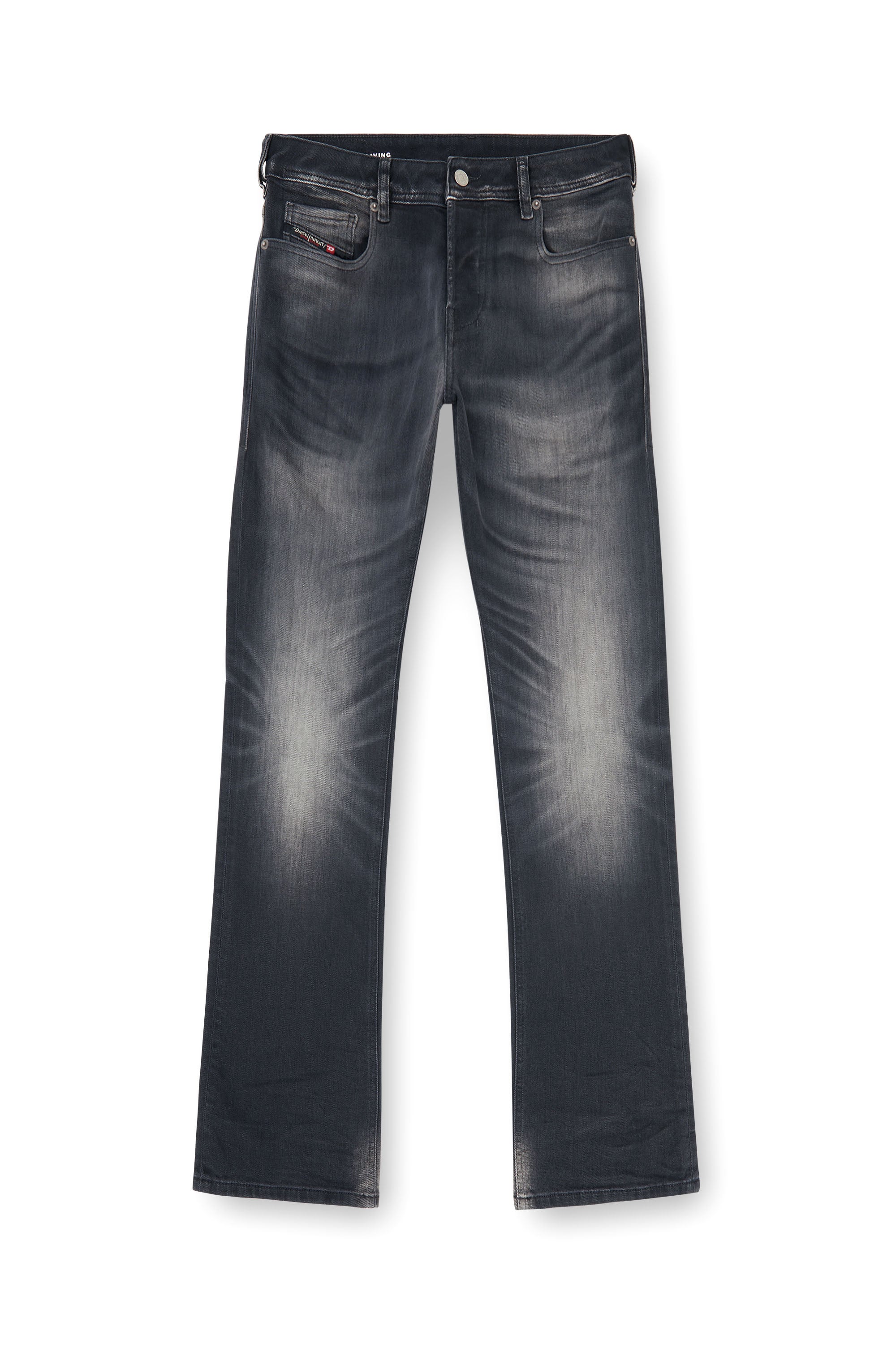 Diesel - Man's Bootcut Jeans 2007 Zatiny 09P38, Black/Dark grey - 3