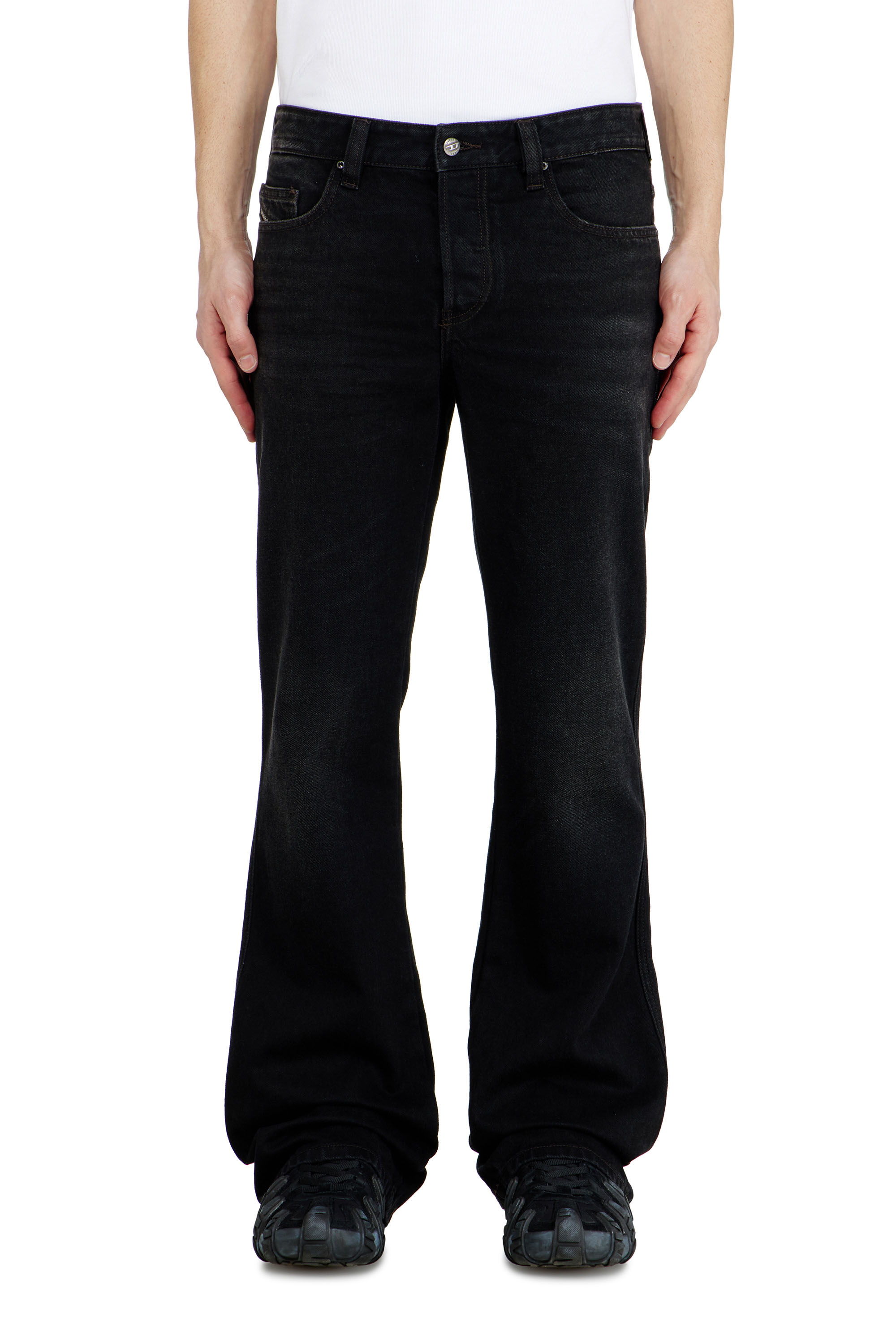 Diesel - Man's Bootcut Jeans 1998 D-Buck 0ADBV, Black - 4