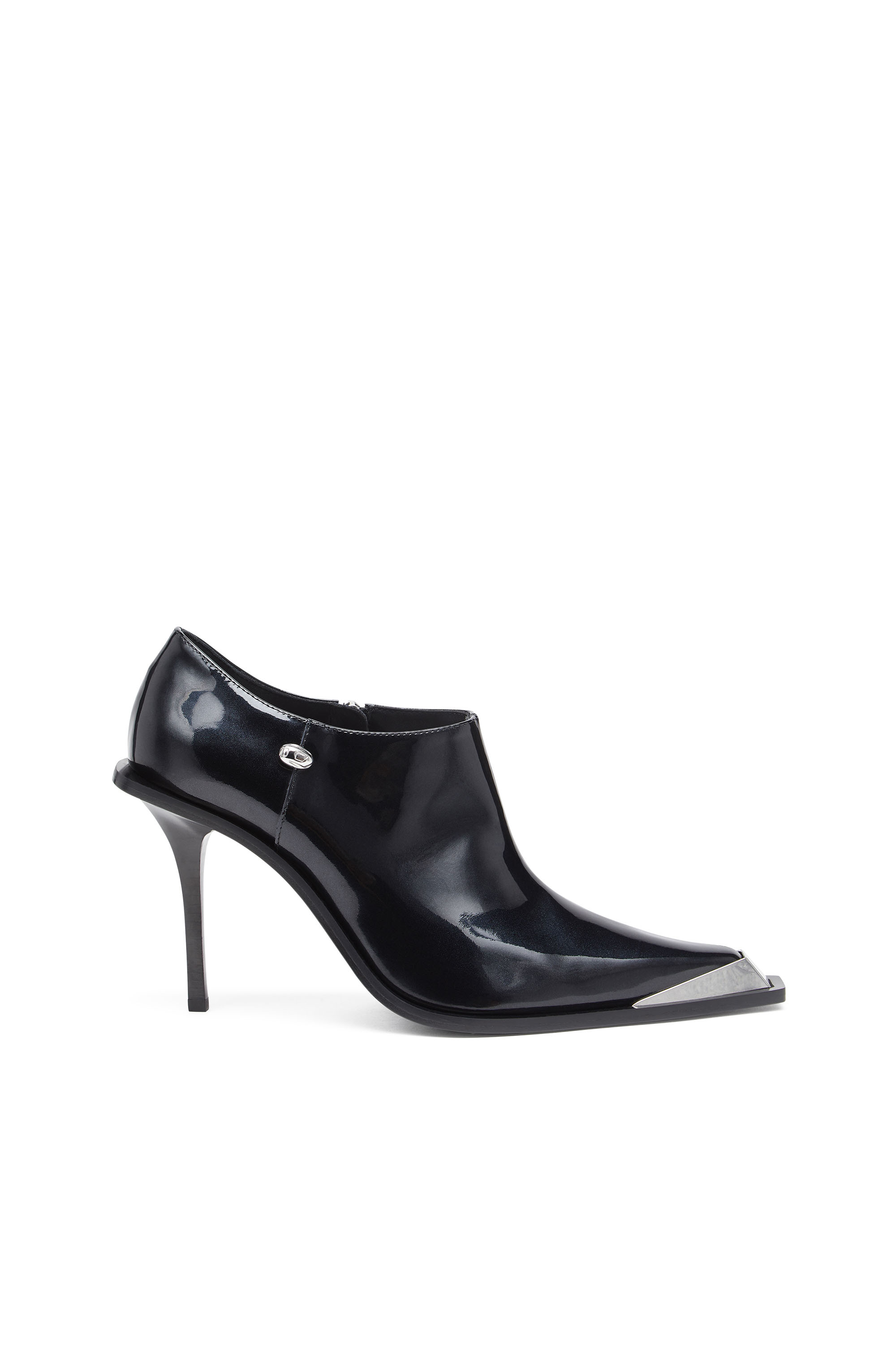 Diesel - D-TONA SC, Woman's D-Tona-Ankle boots in patent leather in Black - 1