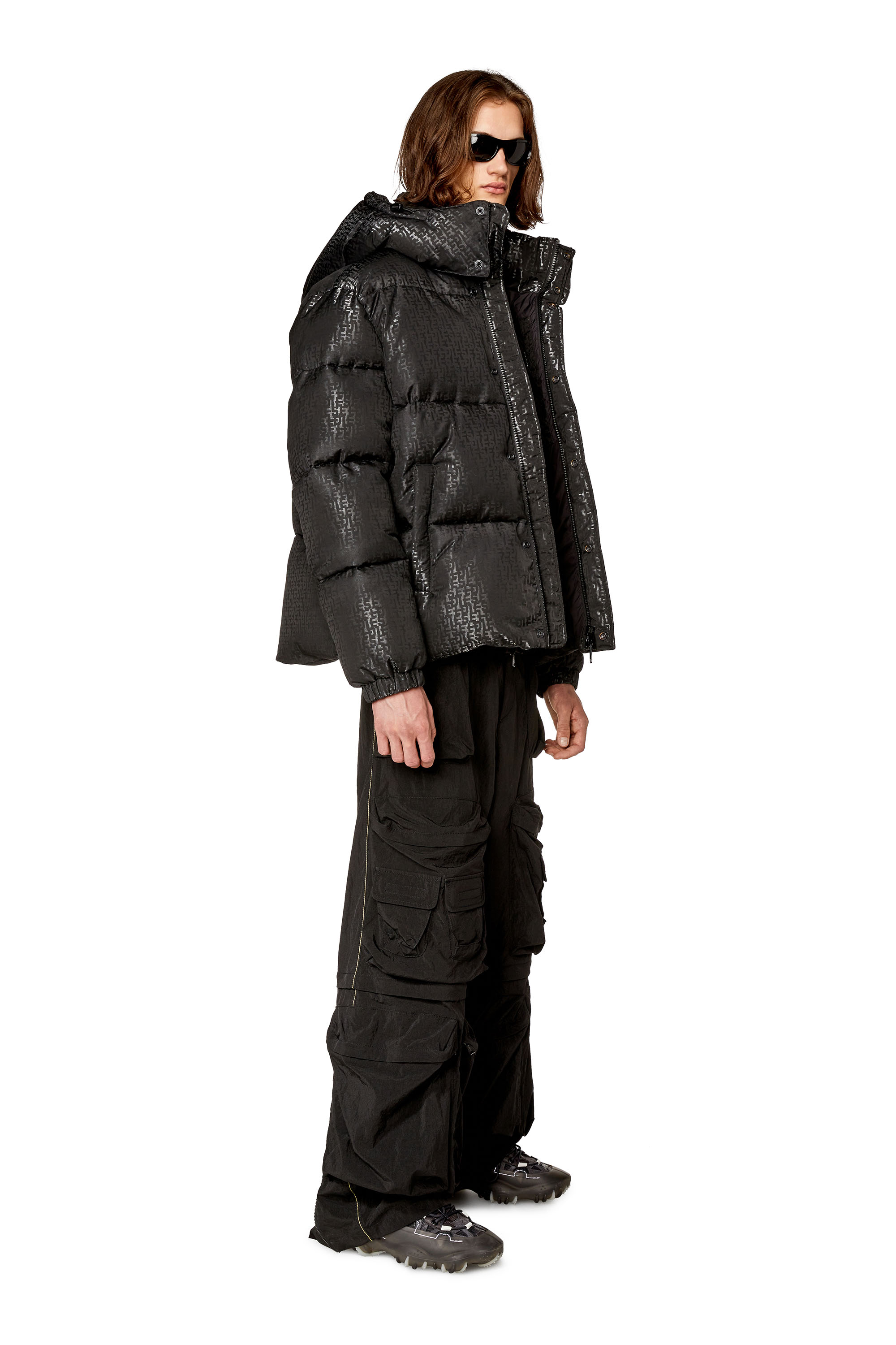 Diesel - W-ROLFYS-MON, Black - Image 3