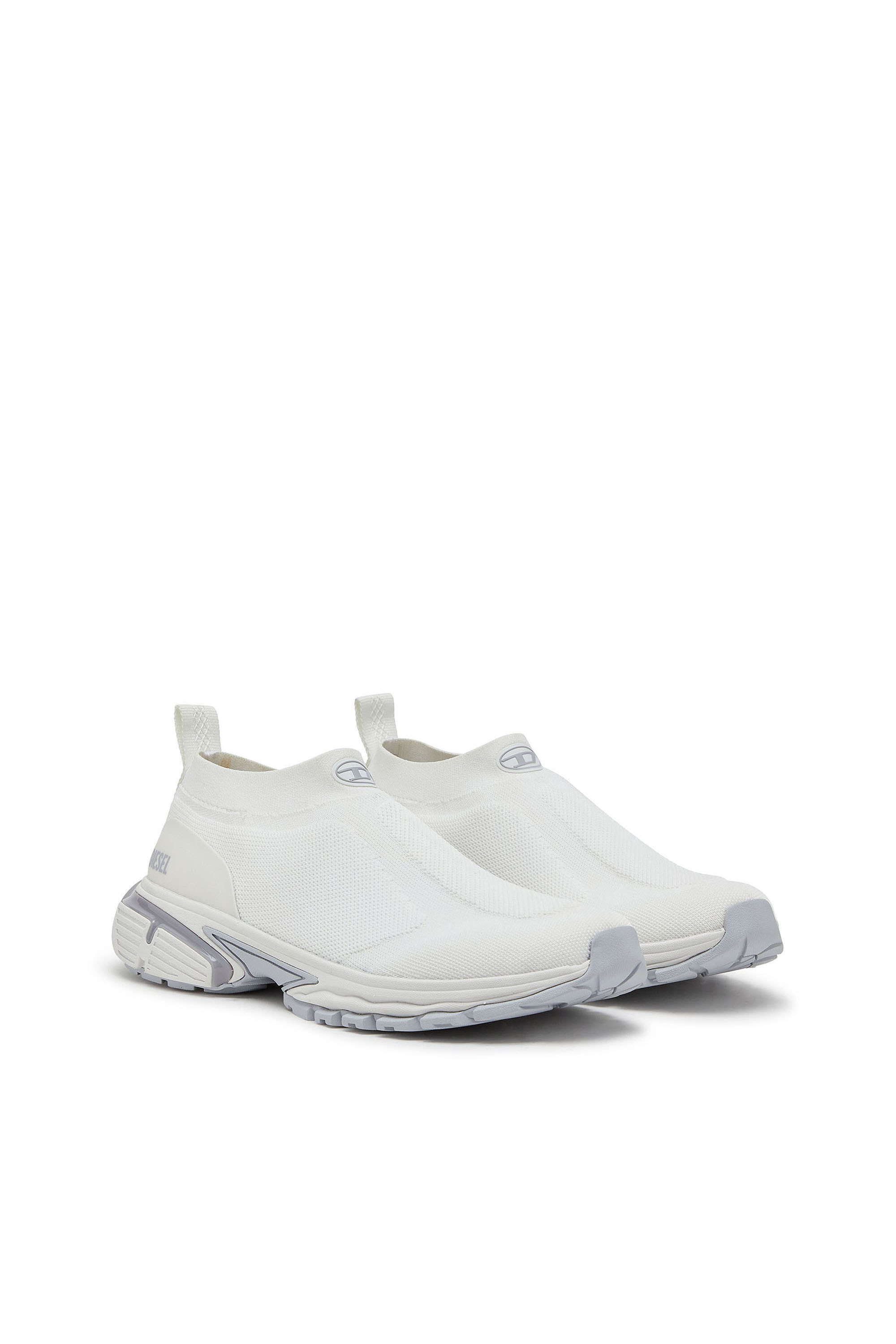 Diesel - S-PRO-V-DENSE-SOCKS, Man's Pro-V-Dense-Slip-on knit sock sneakers in White - 2