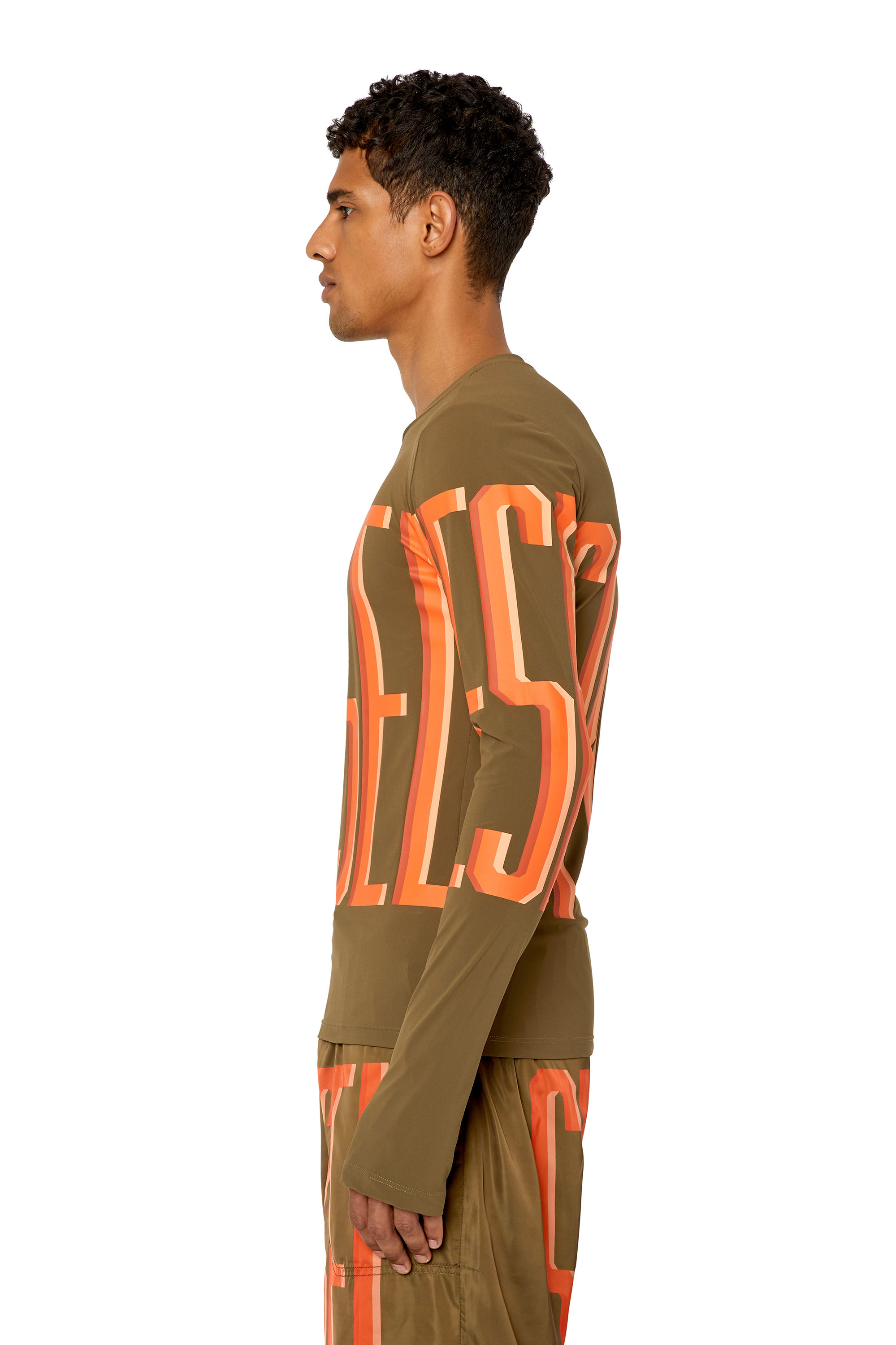Diesel - AMTEE-LAUREN-WT17, Green - Image 5