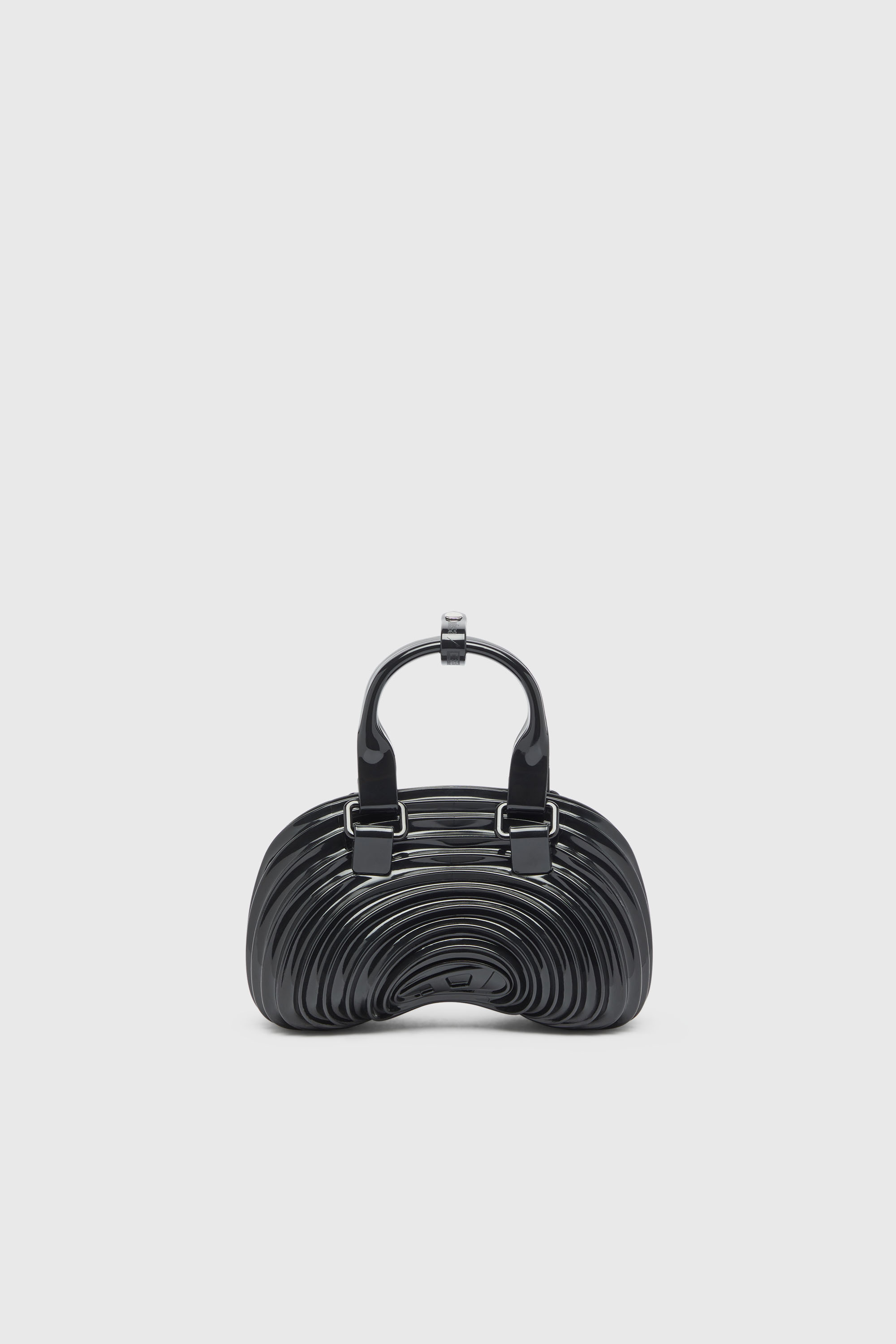 Diesel - MELISSA QUANTUM DOME, Woman's Quantum Dome - Handbag in Melflex&reg; in Black - 1