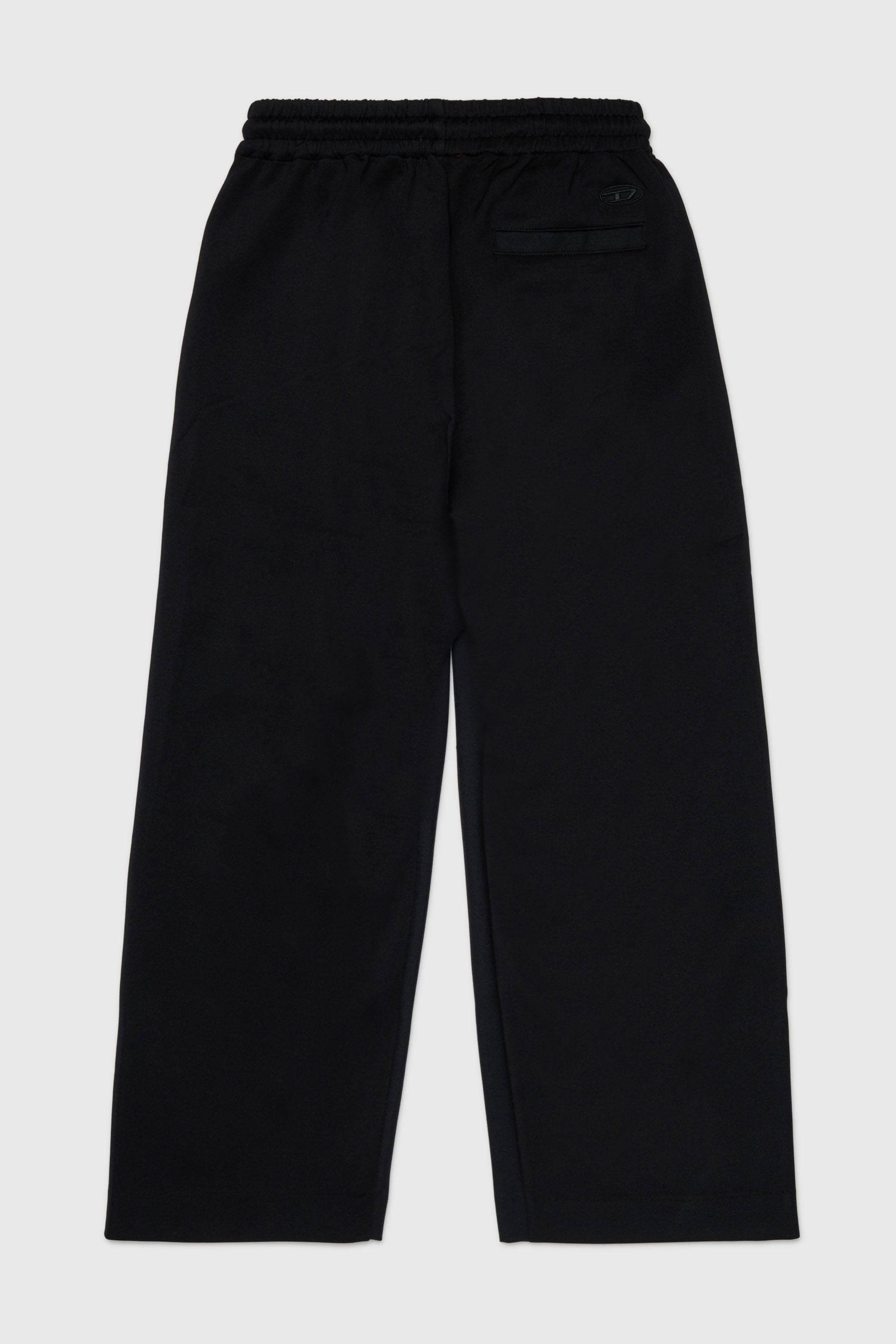 Diesel - PREBON, Man's Sweatpants in wool-blend fabric in Black - 2