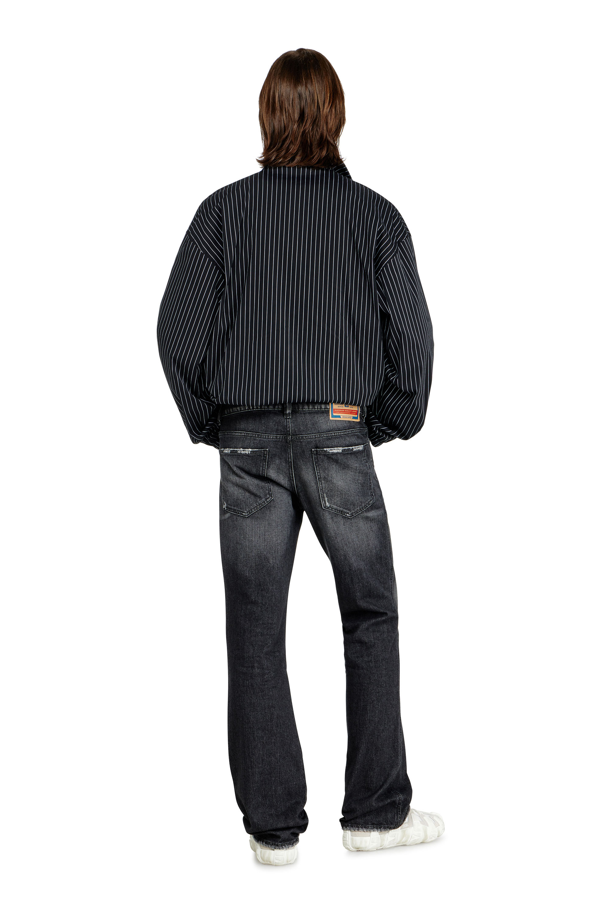 Diesel - Man's Bootcut Jeans 1998 D-Buck 09L50, Black/Dark grey - 3