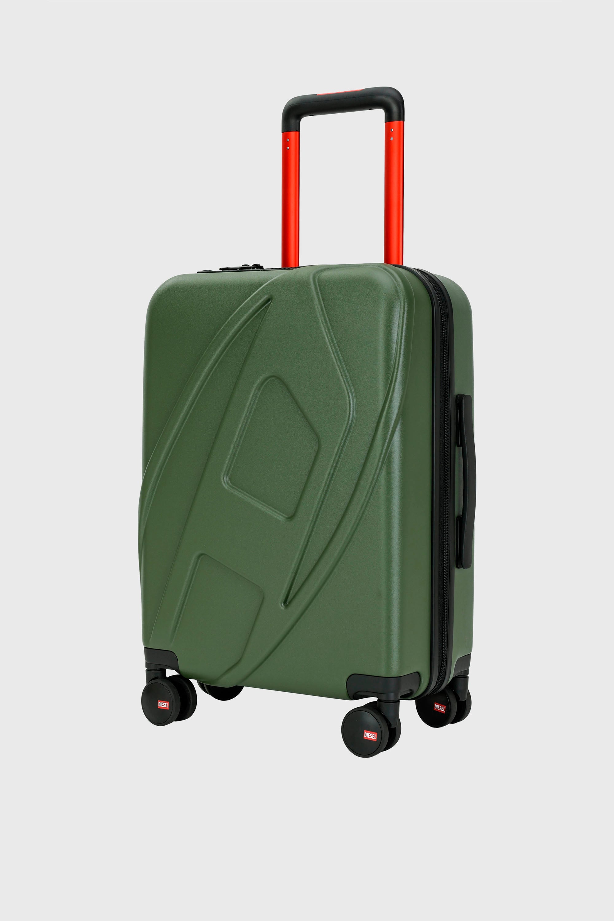 Diesel - LU0043 HARD LUGGAGE - DSL012, Unisex's Oval D suitcase size S in Grey - 5
