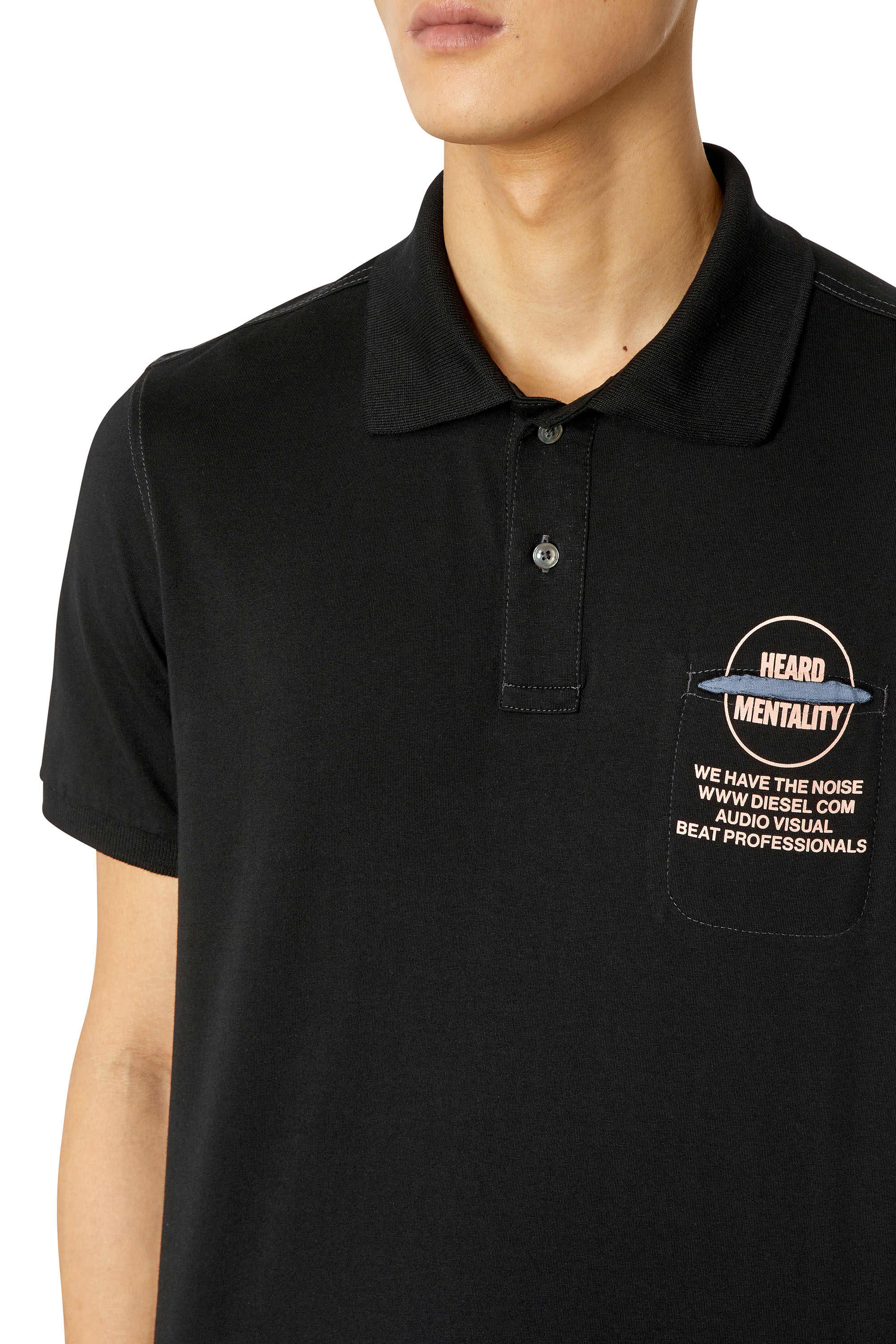 Diesel - T-SPOUCH, Black - Image 5