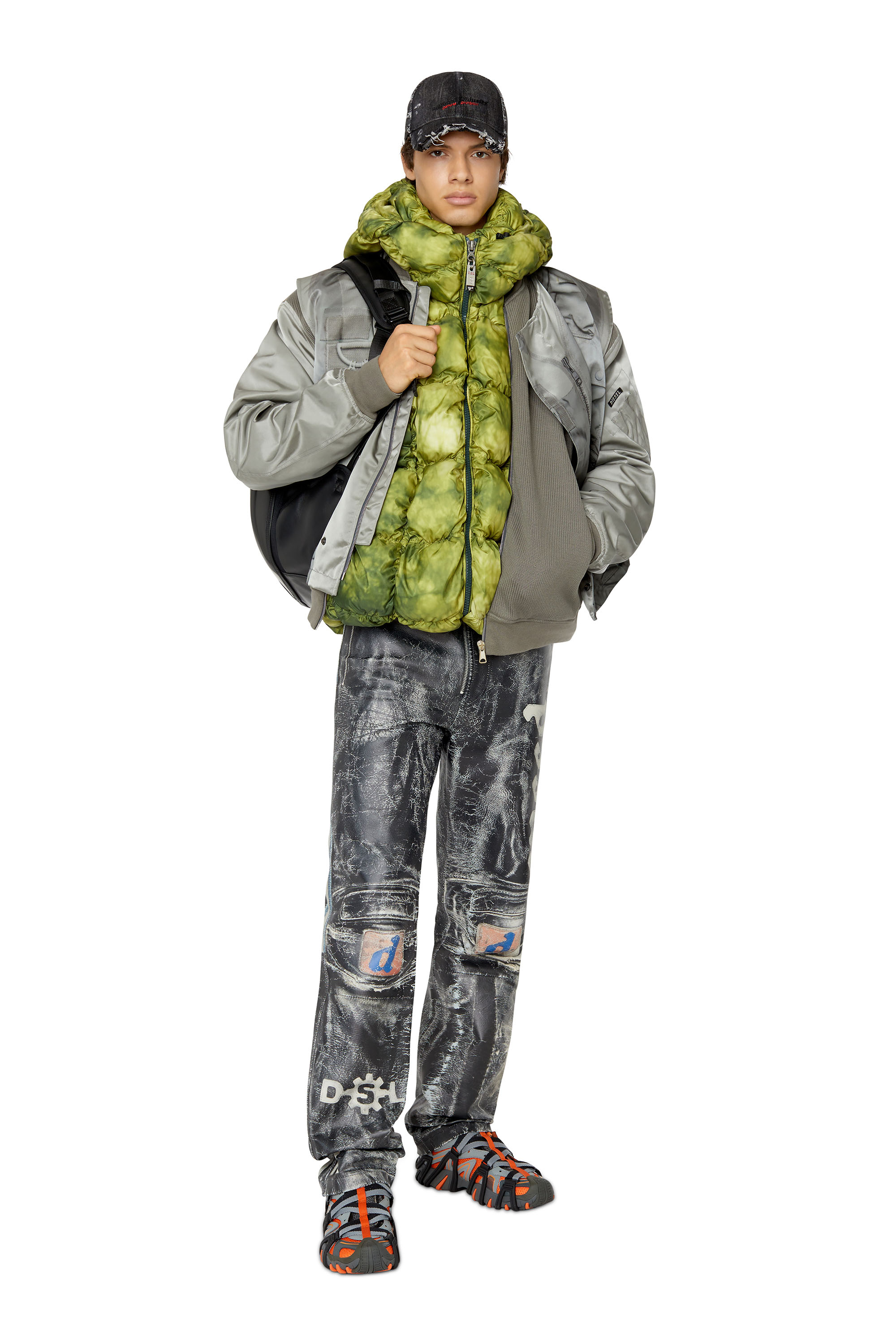 Diesel - P-MIC-CRACK, Black/Grey - Image 2