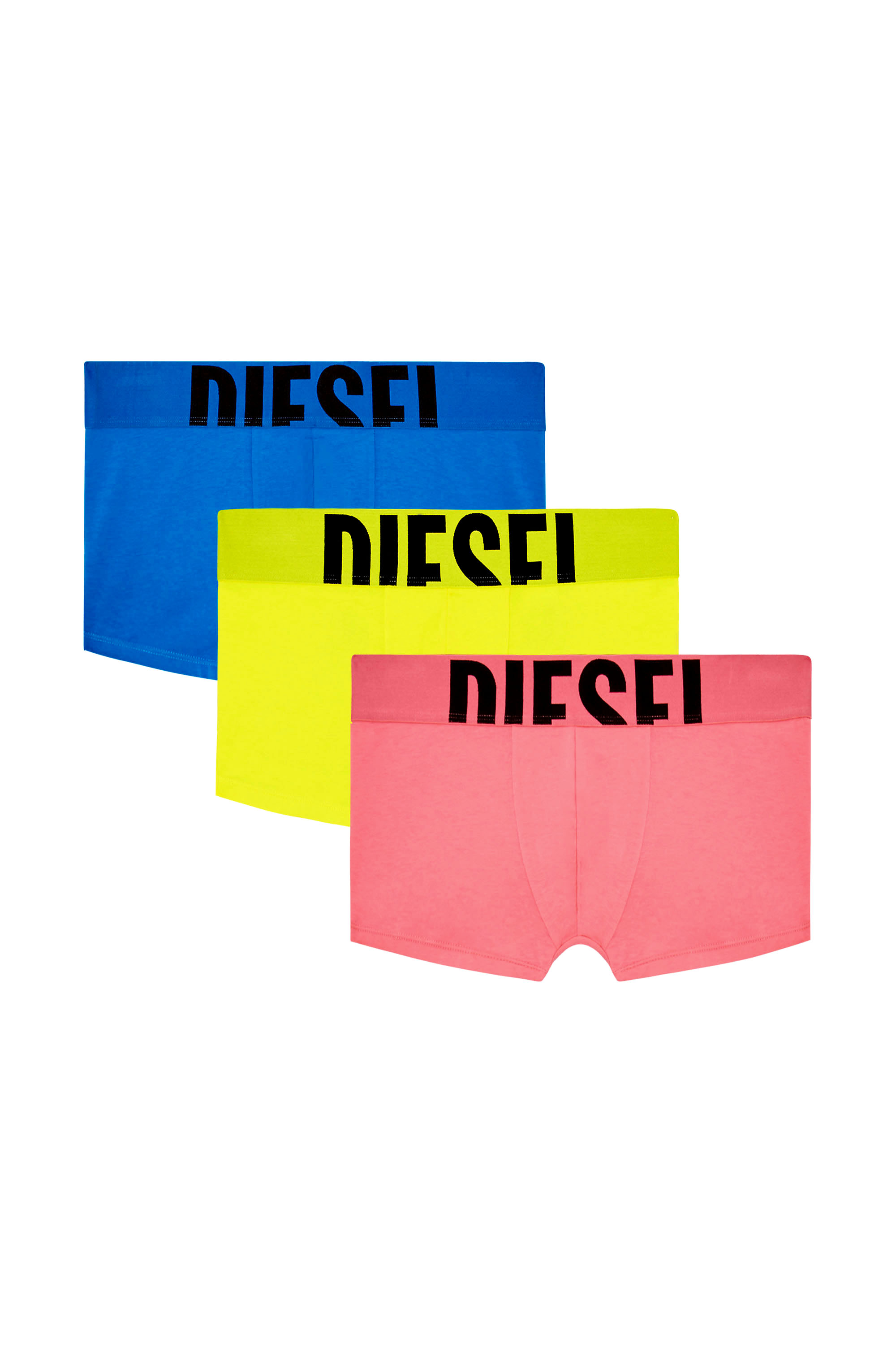 Diesel - UMBX-DAMIENTHREEPACK-5.5EL, Man's Three-pack boxer briefs in stretch cotton in Multicolor - 1