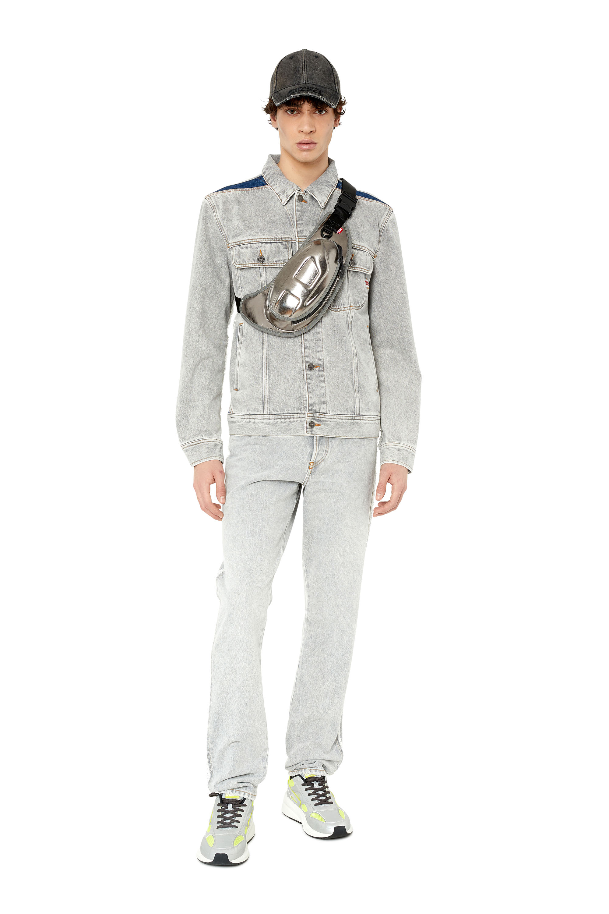 Diesel - 1995 D-Sark 007N5 Straight Jeans, Light Grey - Image 5