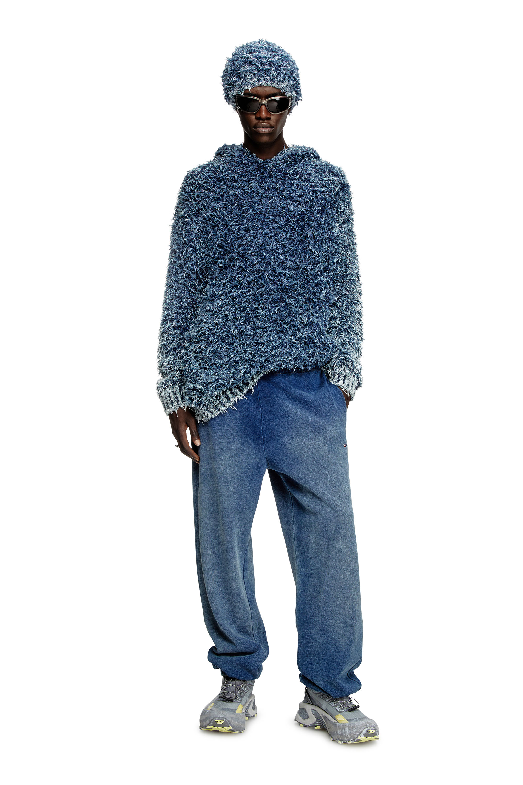 P-MARFY, Medium blue Diesel - P-MARFY, Man's Sweatpants in Medium blue - 1