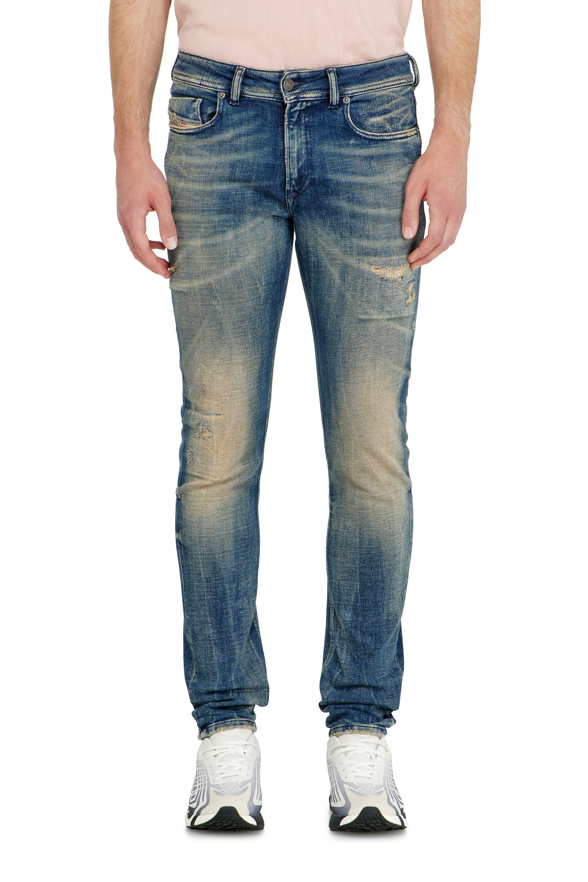 Diesel - Man's Skinny Jeans 1979 Sleenker 09P68, Dark Blue - 4