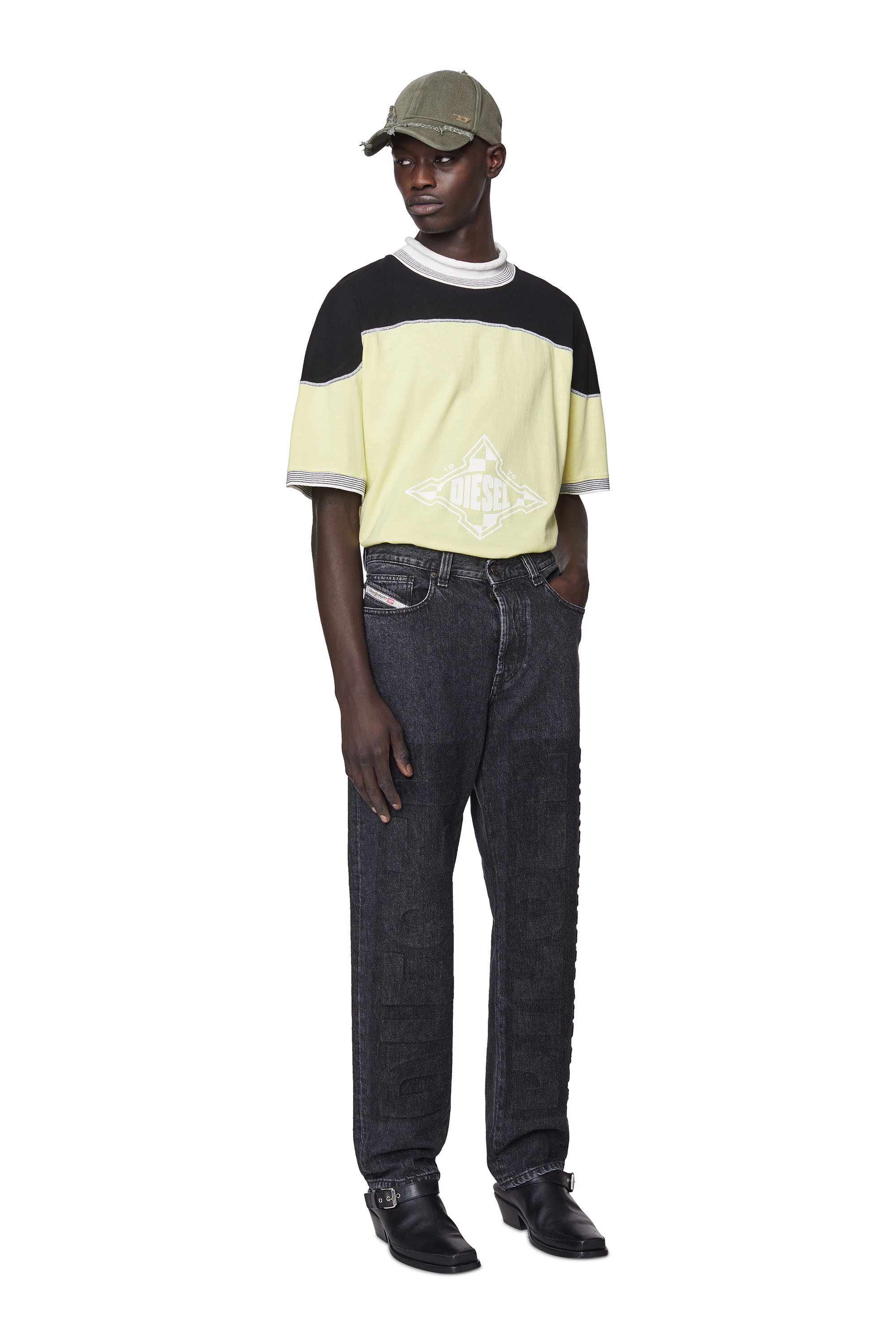 Diesel - 2010 D-Macs 007C5 Straight Jeans, Black/Dark grey - Image 5