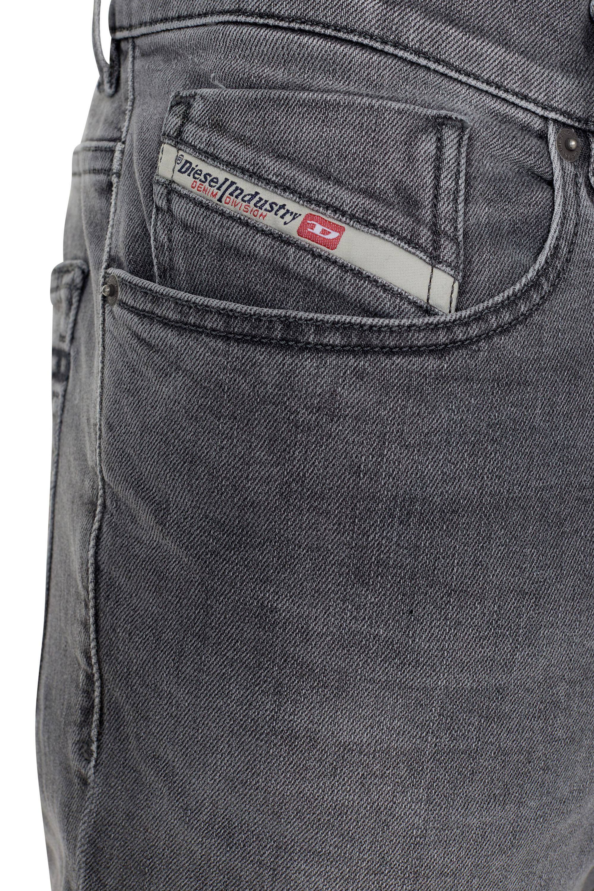 Diesel - 2005 D-Fining 09D50 Tapered Jeans, Black/Dark grey - Image 4