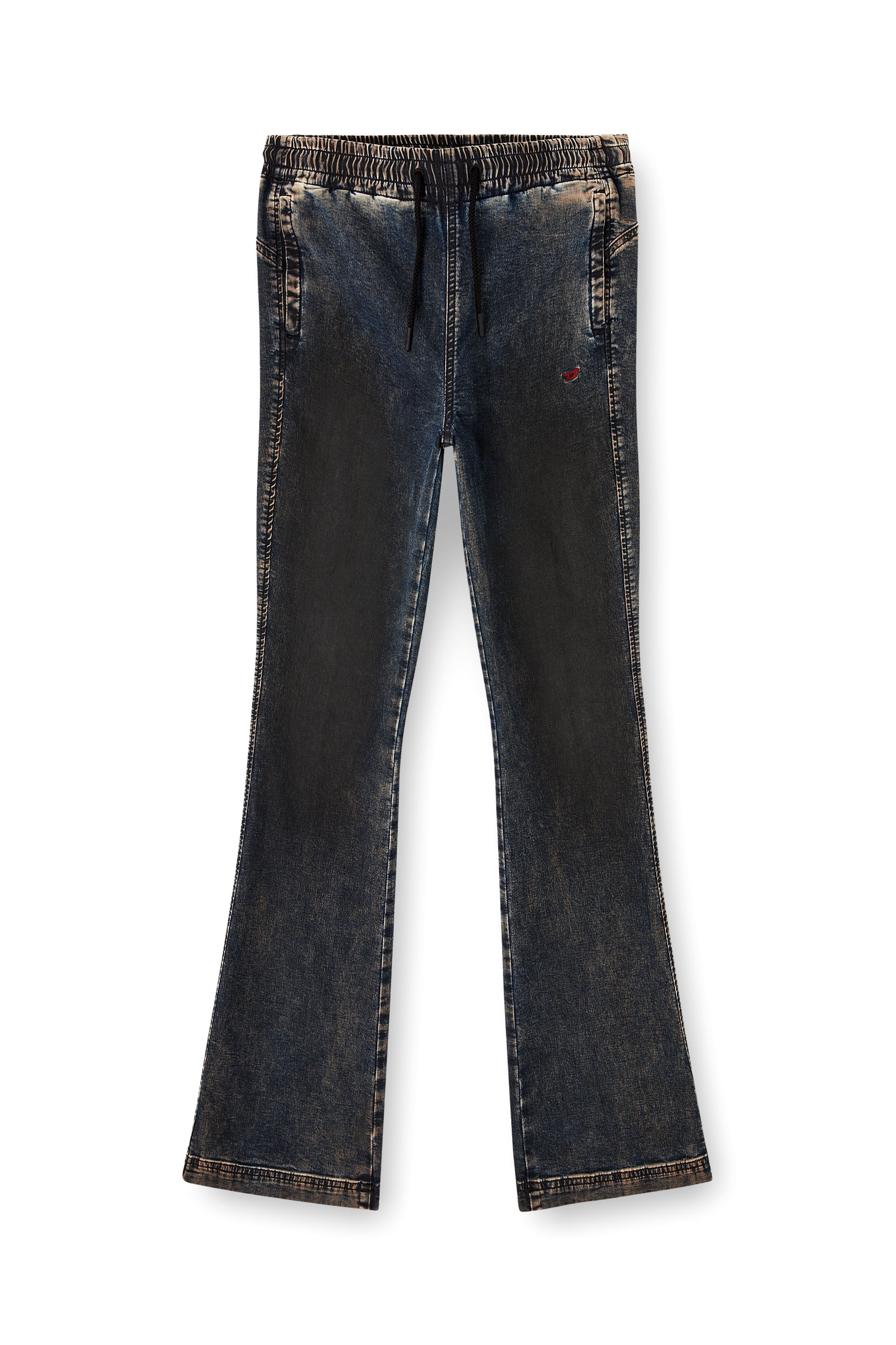 Diesel - Woman's Bootcut 2069 D-Ebbey Joggjeans&reg; 09N64, Dark Blue - 3