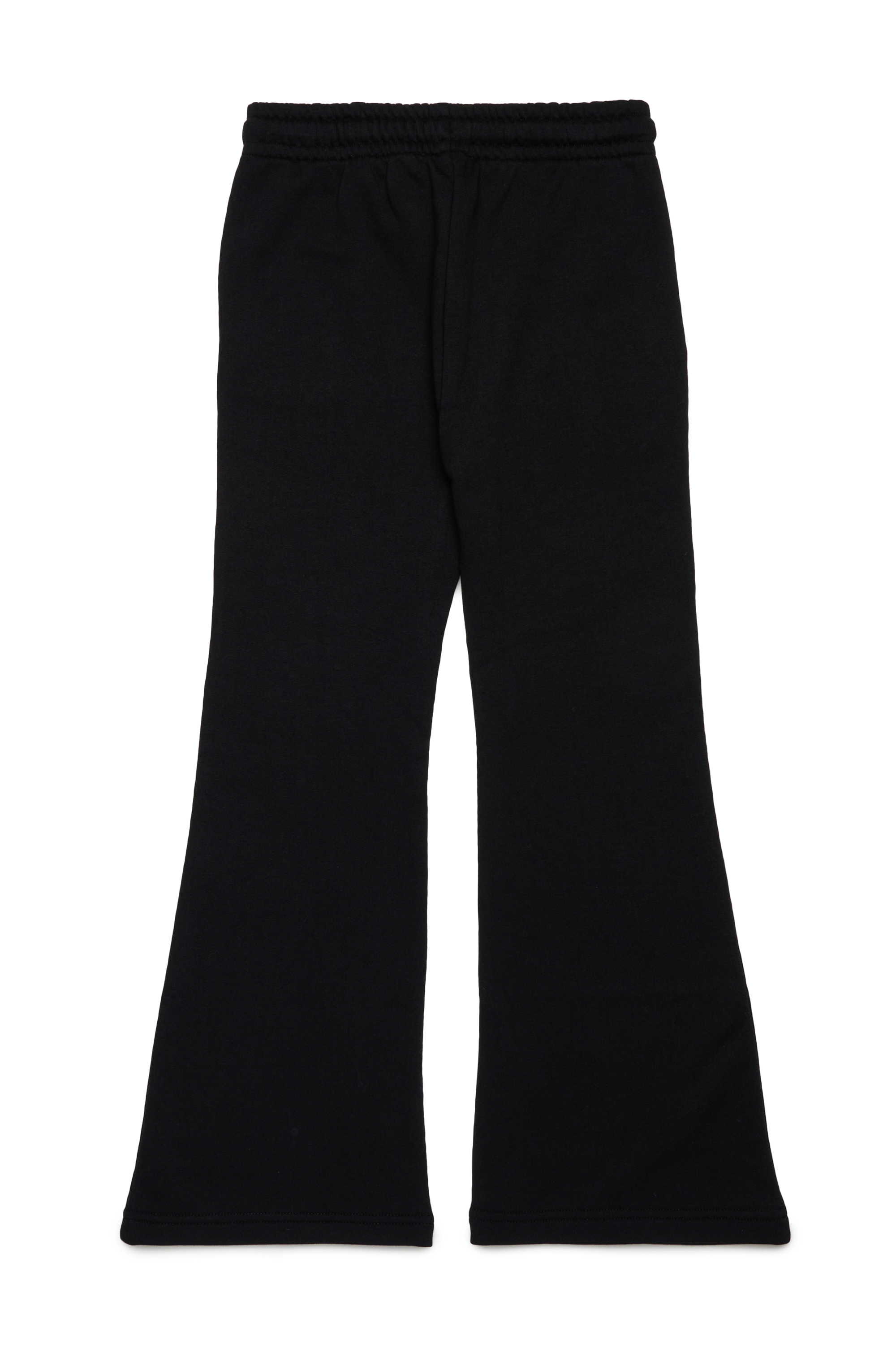 Diesel - PEBIRT, Woman's Cotton pants with embroidered logo in Black - 2