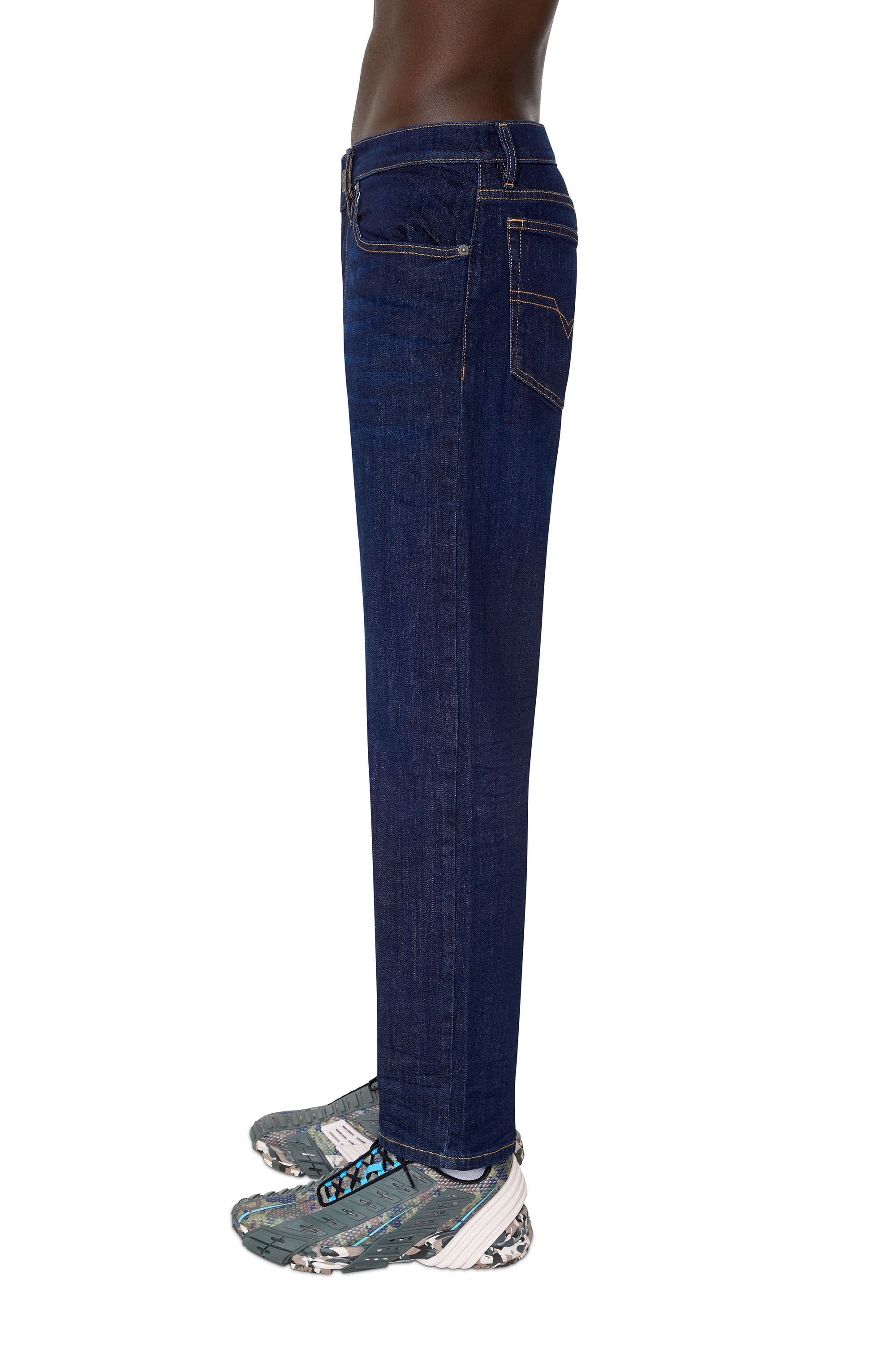 Diesel - D-Mihtry 0IHAQ Straight Jeans, Dark Blue - Image 4