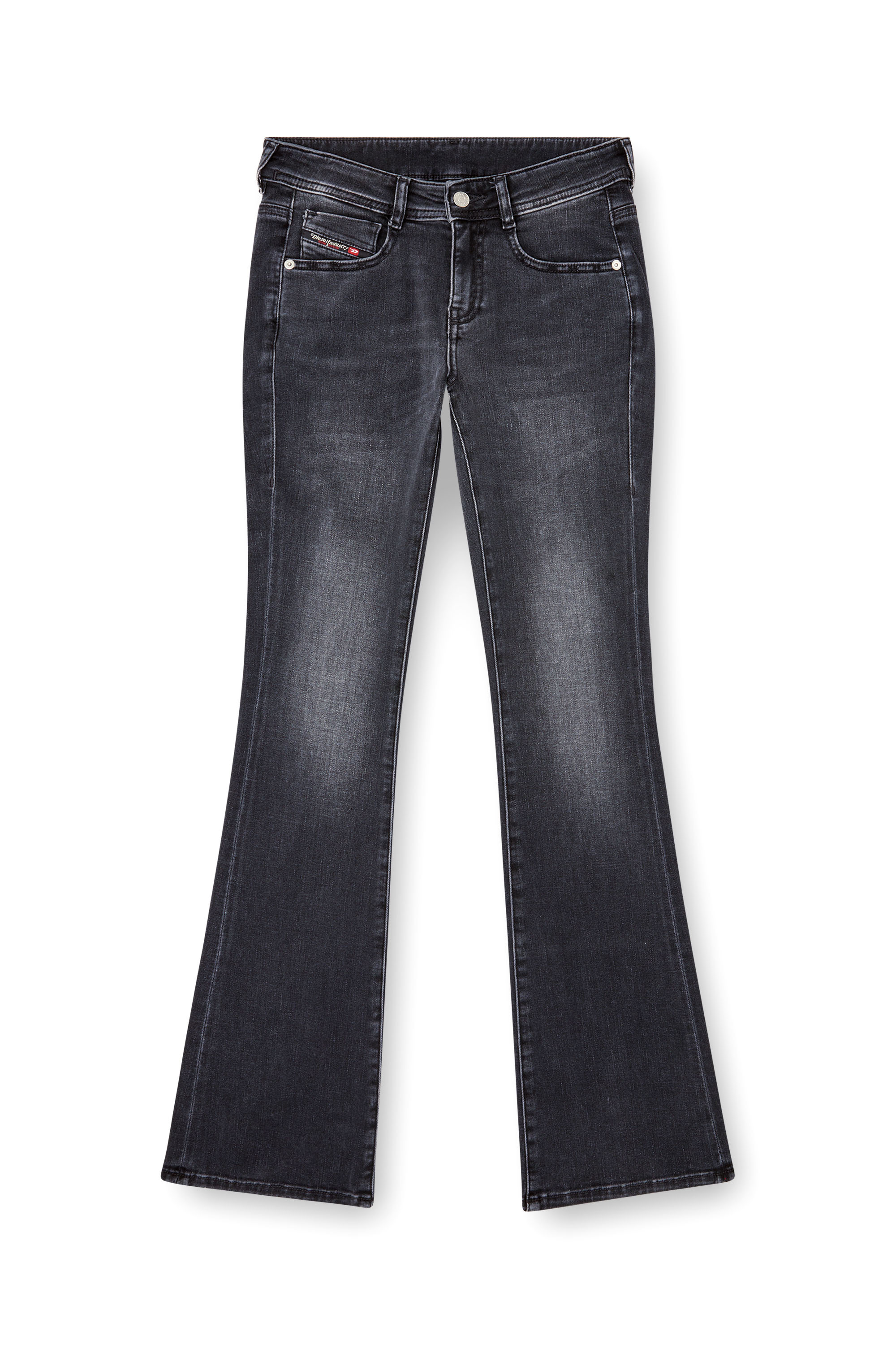 Bootcut Jeans 1969 D-Ebbey 0DBDN, Black/Dark grey Diesel - Woman's Bootcut Jeans 1969 D-Ebbey 0DBDN, Black/Dark grey - 2