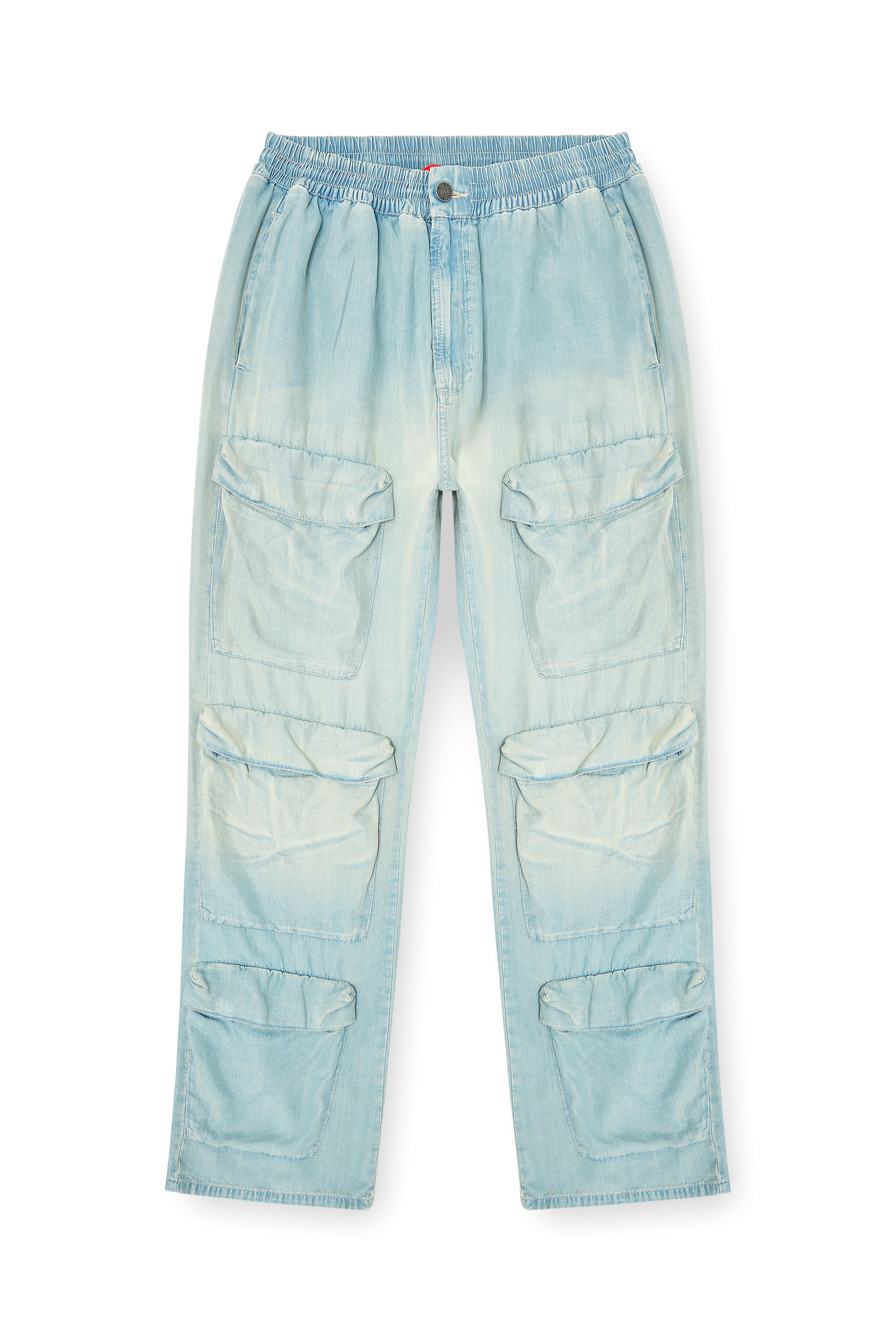 Diesel - Woman's Regular Jeans D-Pocky 0ADCF, Light Blue - 2