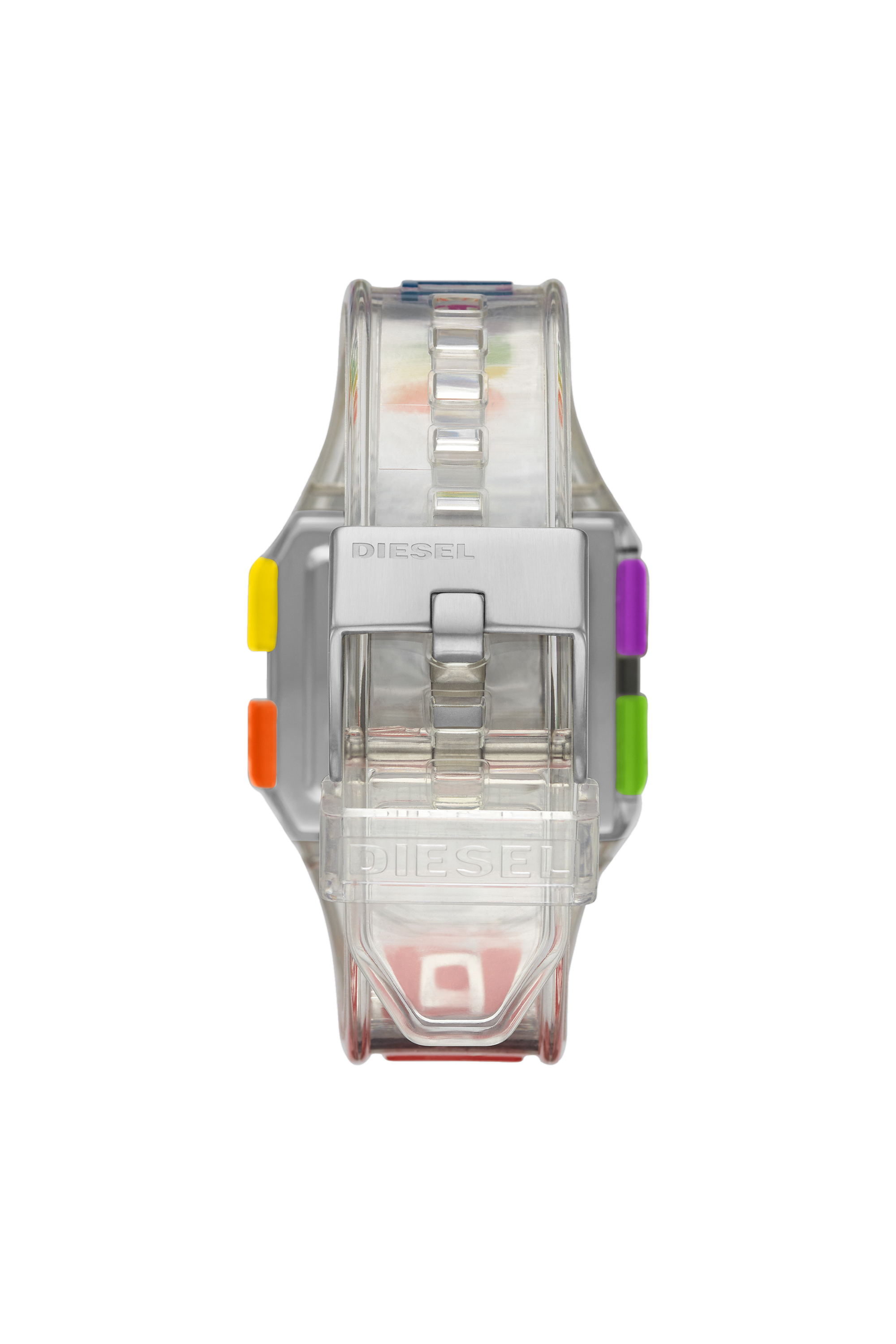 Diesel - DZ1935, Unisex's Limited-edition Chopped digital transparent watch in White - 2