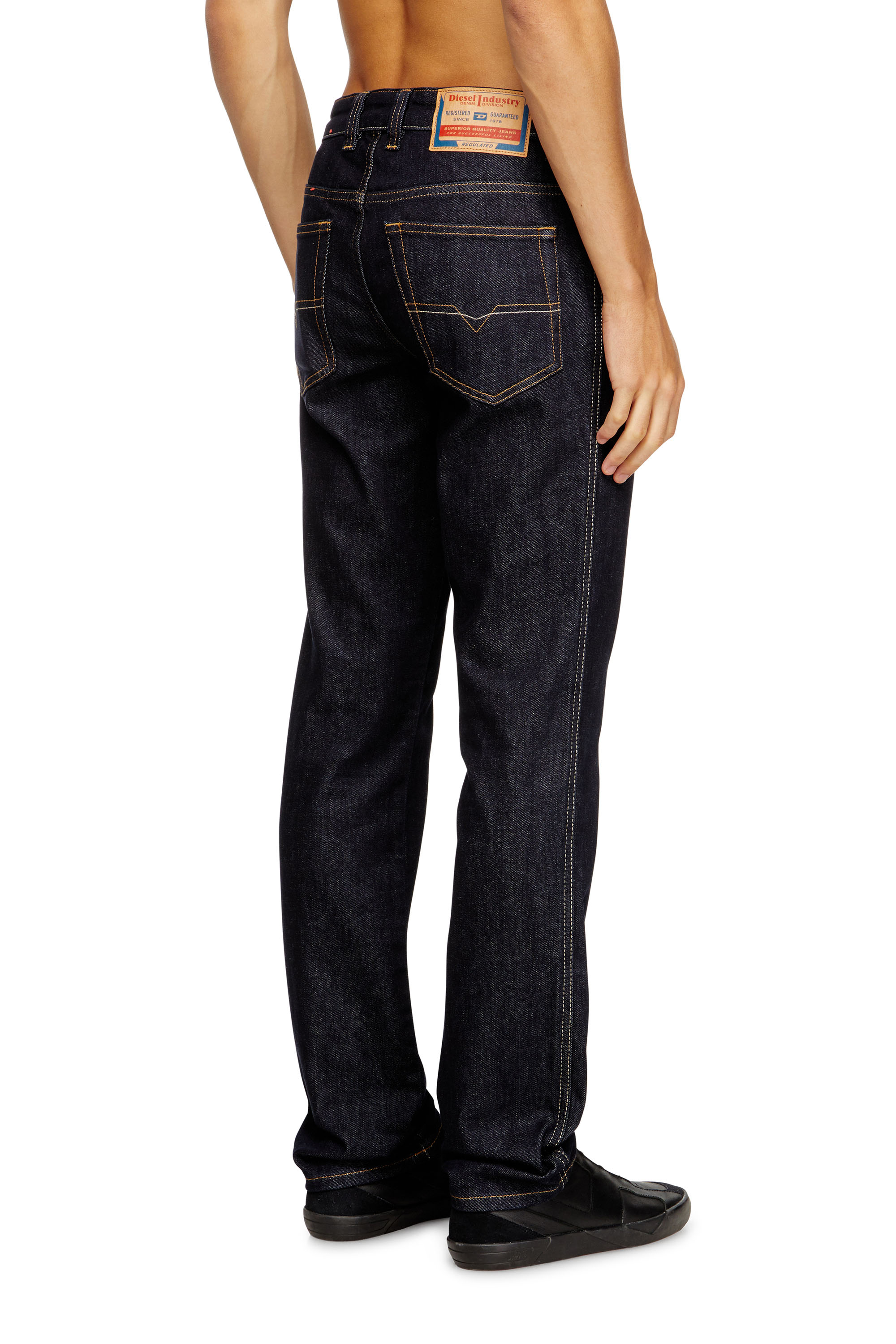 Slim Jeans 1993 D-Vyl 0DBEJ, Dark Blue Diesel - Man's Slim Jeans 1993 D-Vyl 0DBEJ, Dark Blue - 4