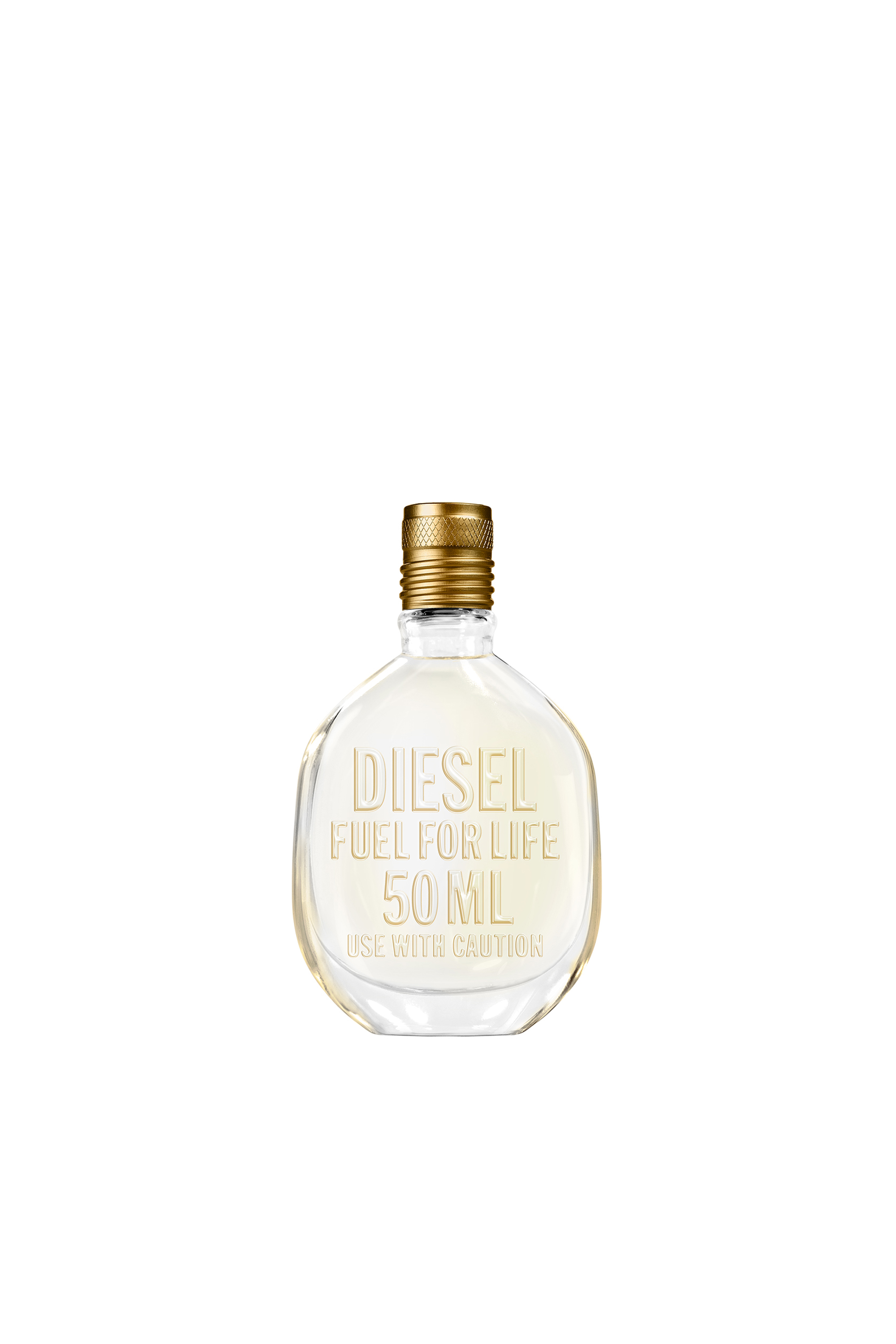 Diesel - FUEL FOR LIFE 50ML WITHOUT POUCH, Man's Fuel For Life Man, 50ml, Eau De Toilette in Beige - 1