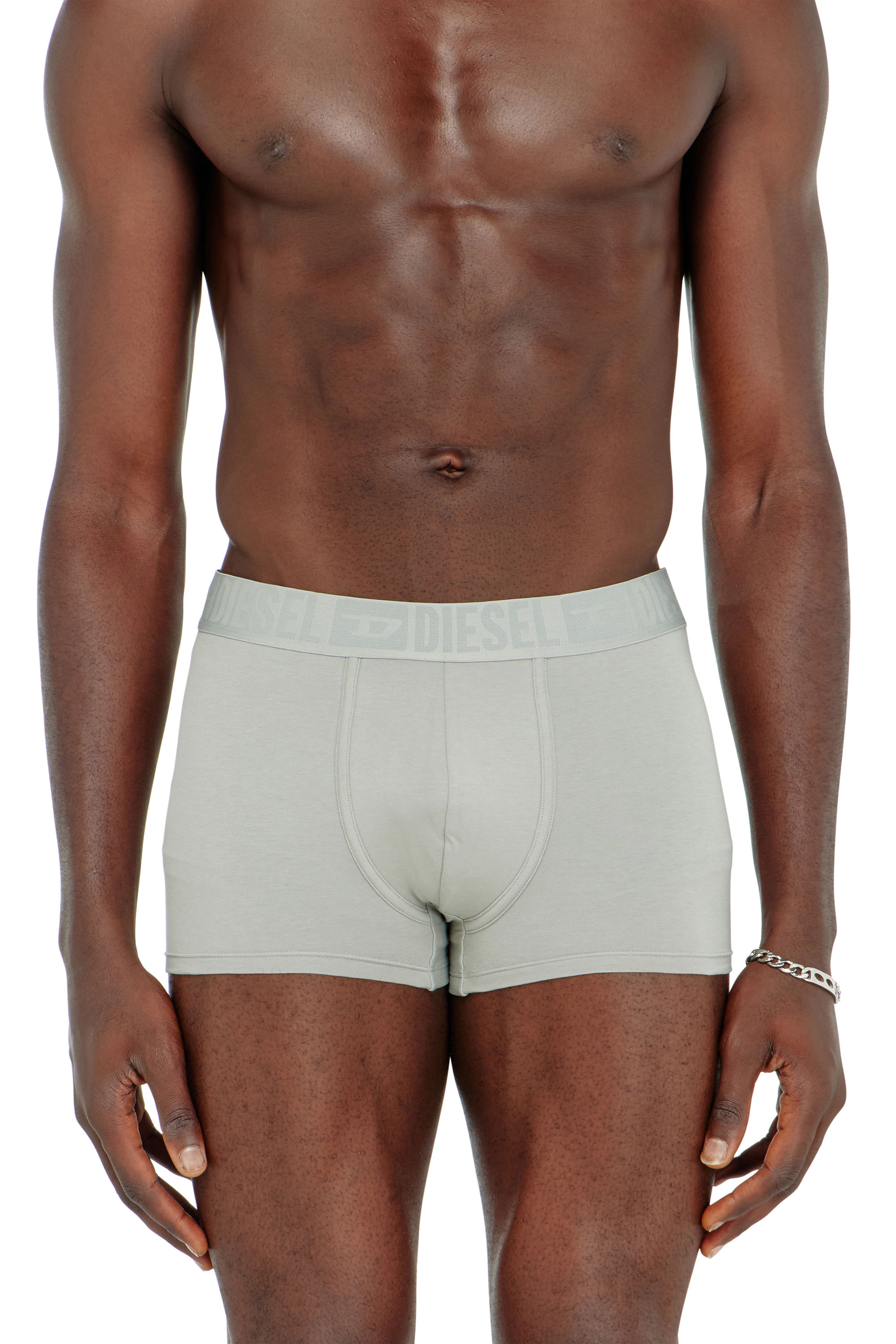 Diesel - MIKE-D-CORE-3PACK, Man's Three-pack of stretch cotton boxer briefs with tonal waistband in null - 2