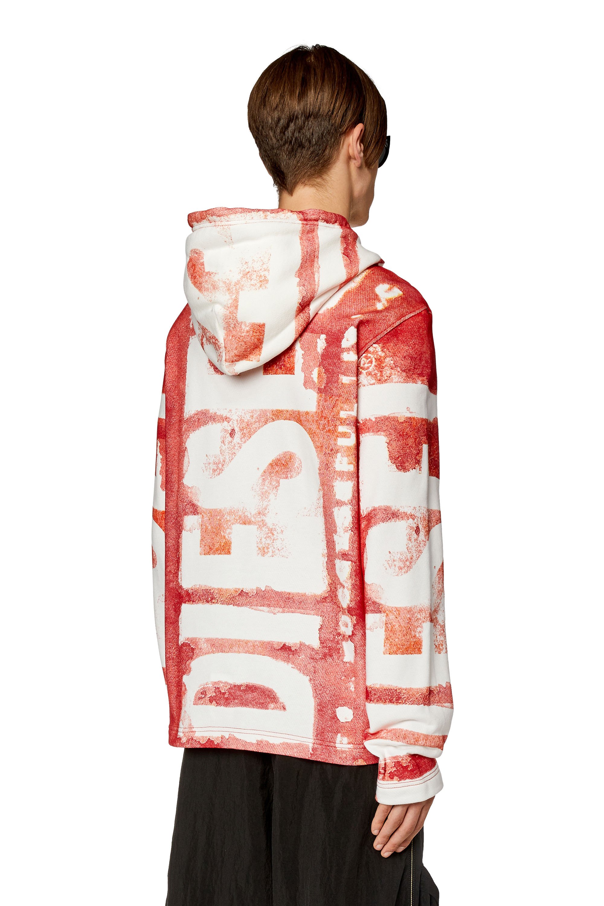 Diesel - S-GINY-HOOD, Red - Image 4