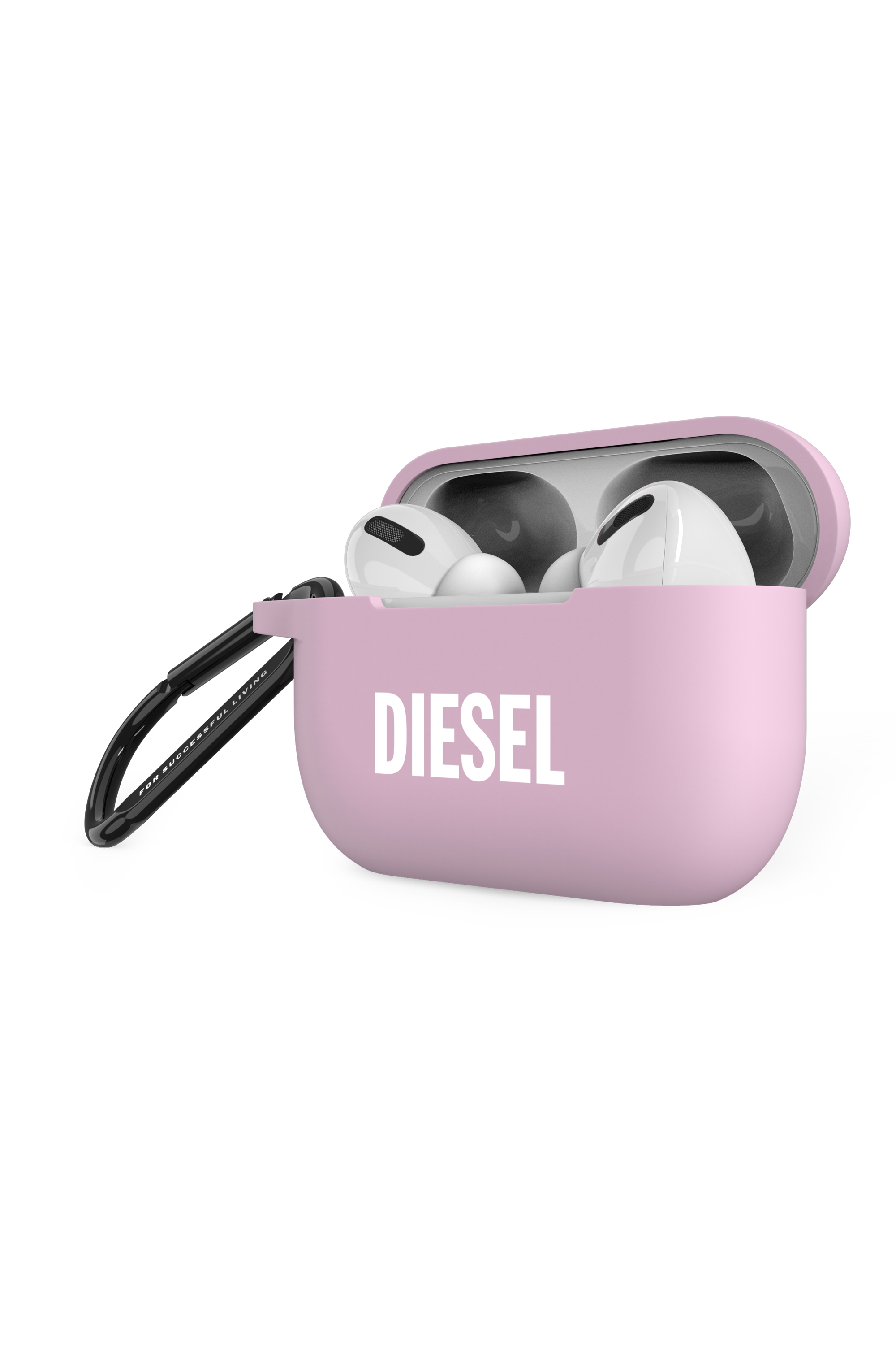 Diesel - 49862 AIRPOD CASE, Unisex's Airpodcase silicone for AirPods pro in Pink - 3